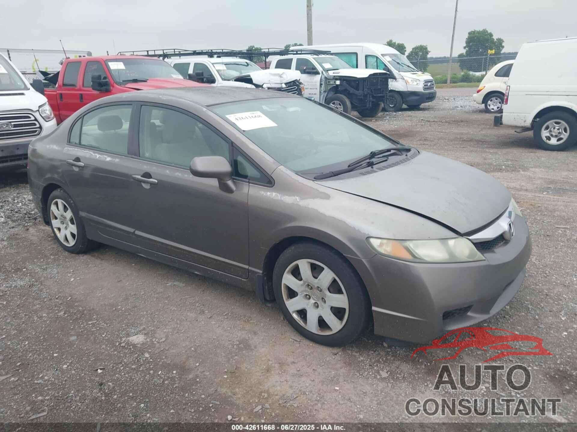 HONDA CIVIC 2010 - 2HGFA1F52AH536592