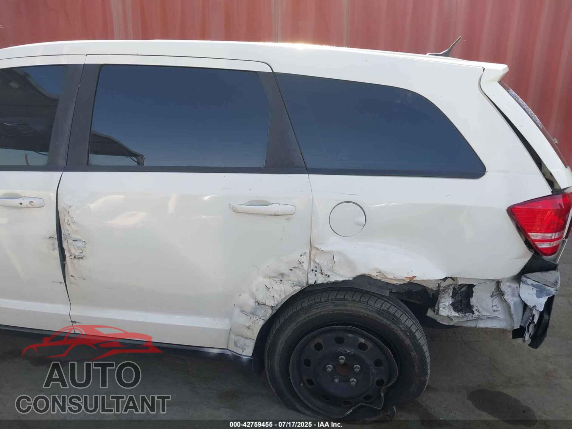 DODGE JOURNEY 2015 - 3C4PDCAB7FT595915