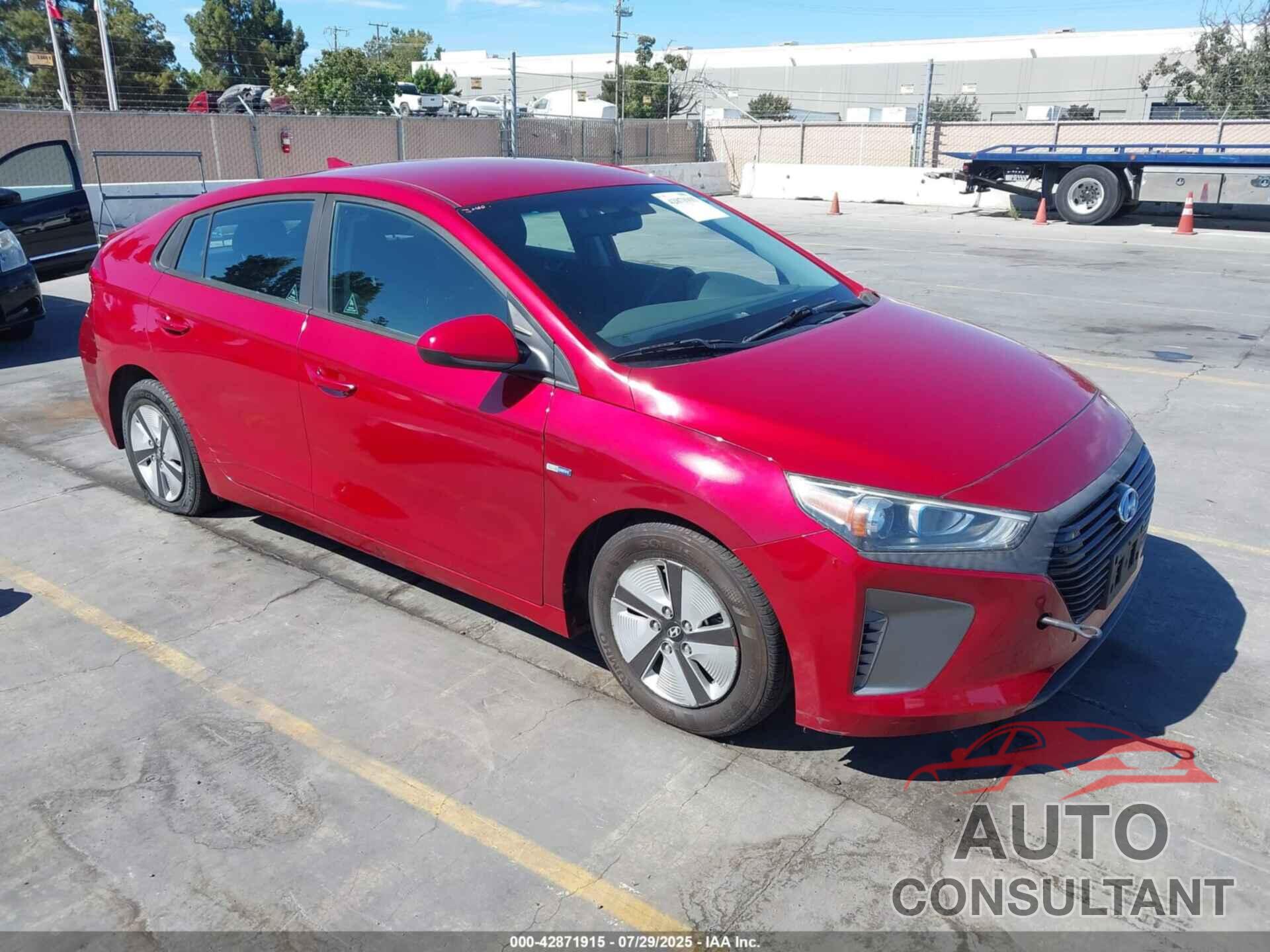 HYUNDAI IONIQ HYBRID 2019 - KMHC65LC9KU176194