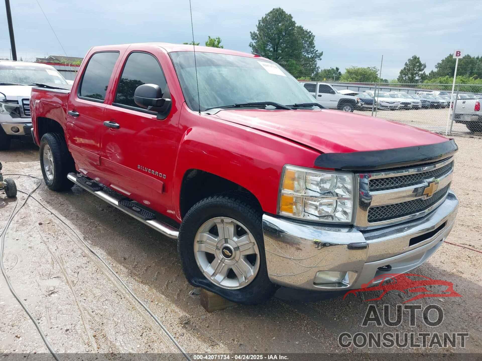 CHEVROLET SILVERADO 1500 2012 - 1GCPKSE73CF124825