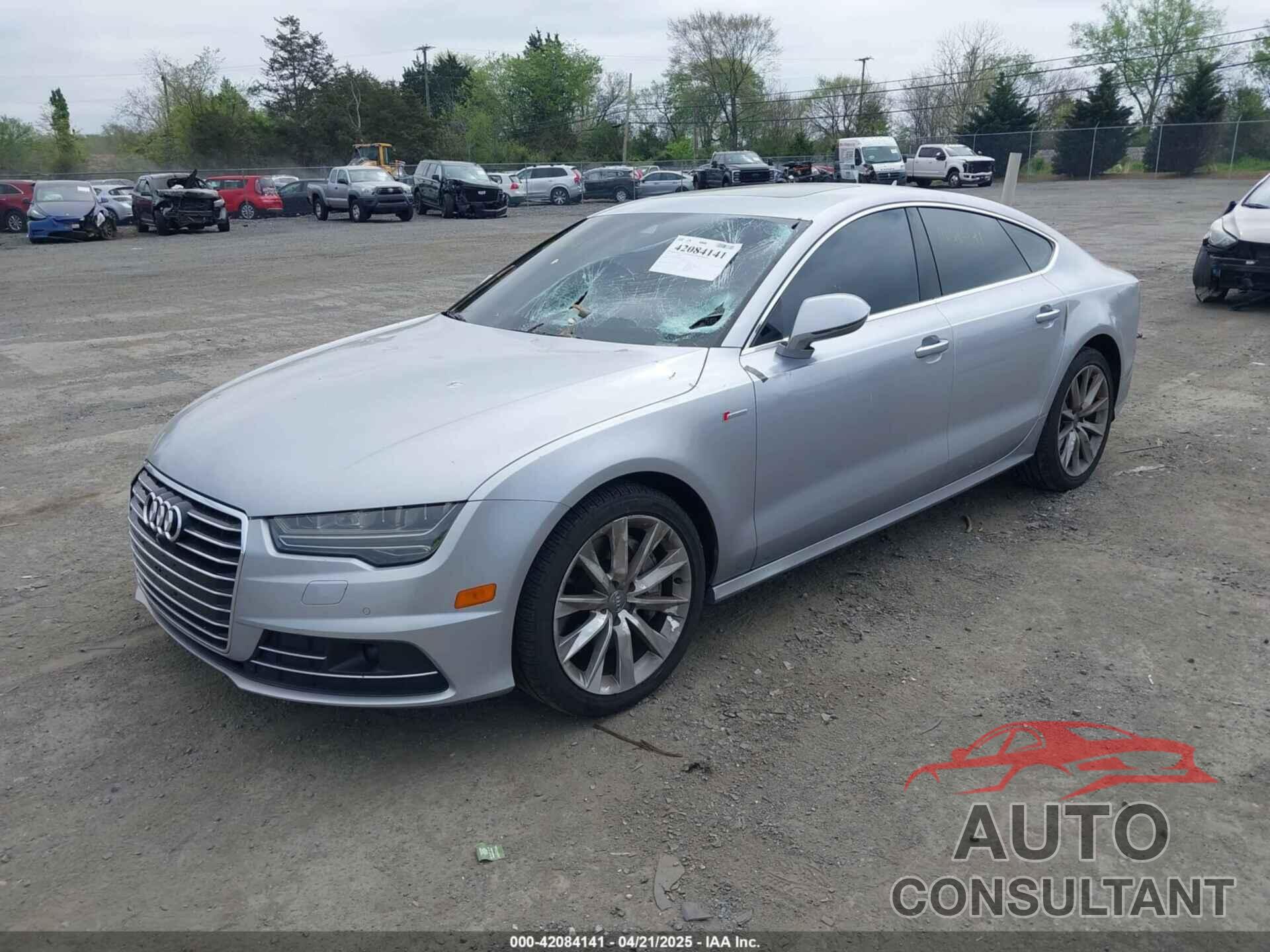 AUDI A7 2016 - WAU2GAFC6GN007637