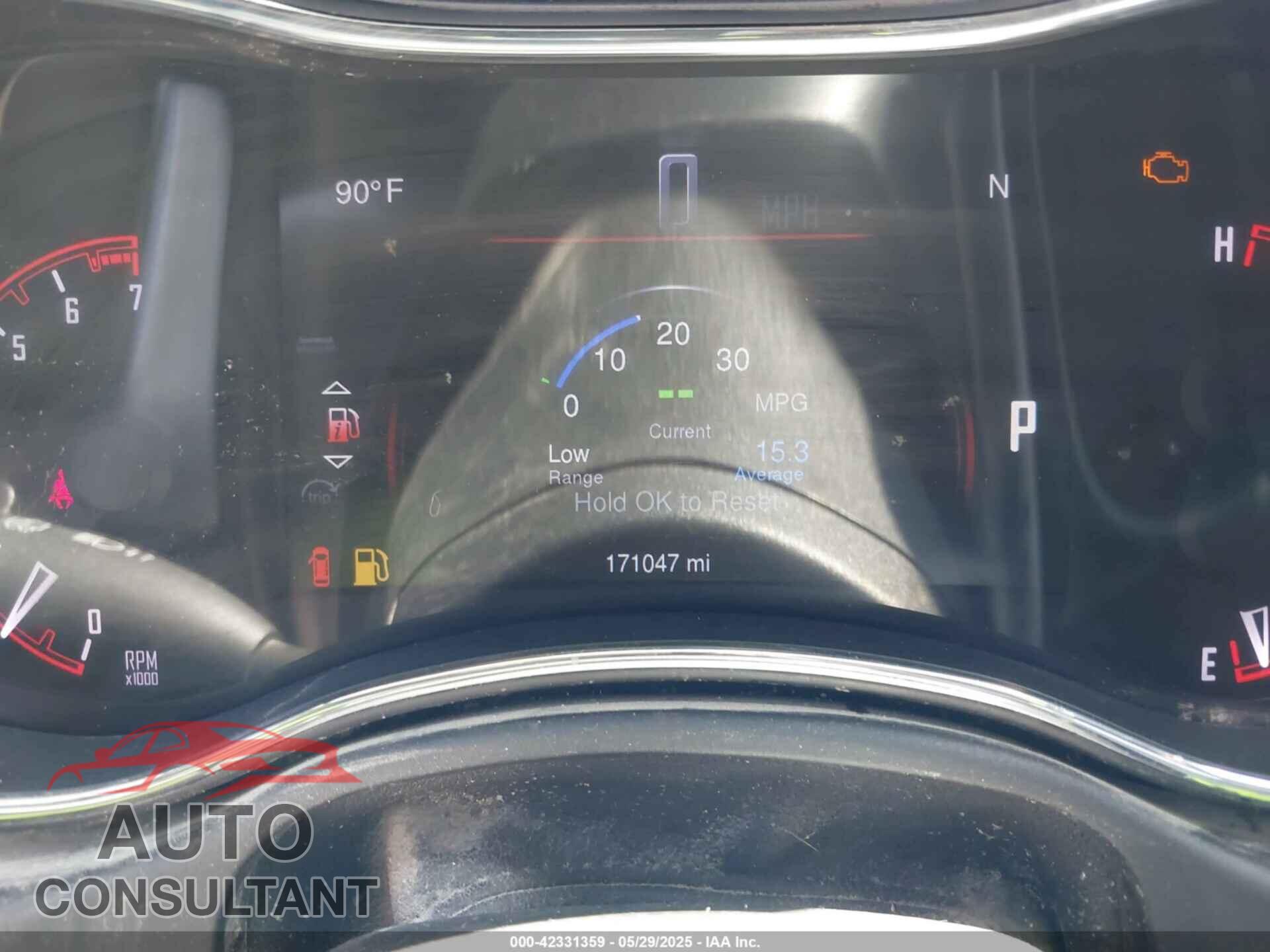 DODGE DURANGO 2015 - 1C4RDHDG1FC750614