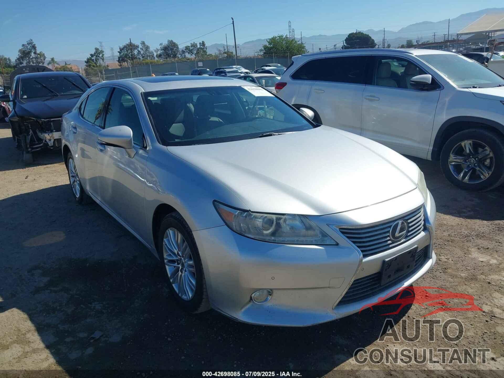 LEXUS ES 350 2013 - JTHBK1GG6D2052642