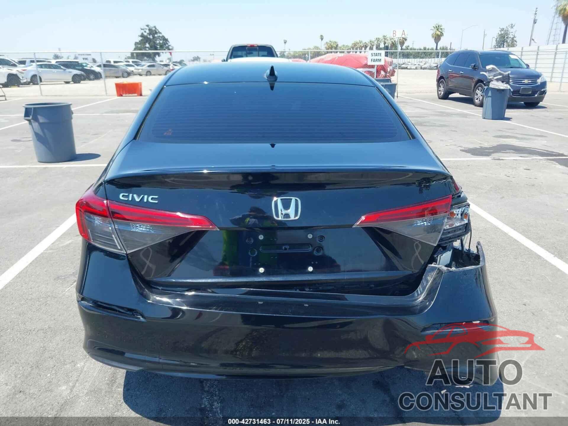 HONDA CIVIC 2022 - JHMFE1F71NX003685