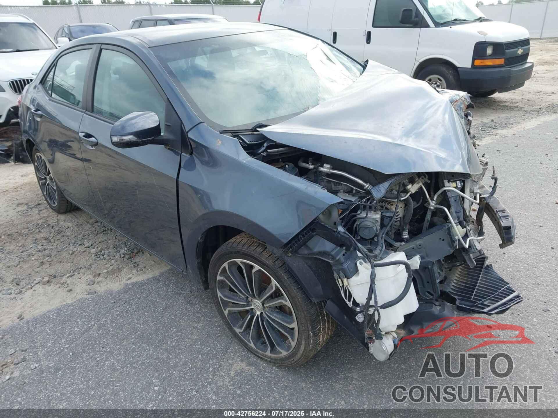 TOYOTA COROLLA 2015 - 2T1BURHE1FC317835