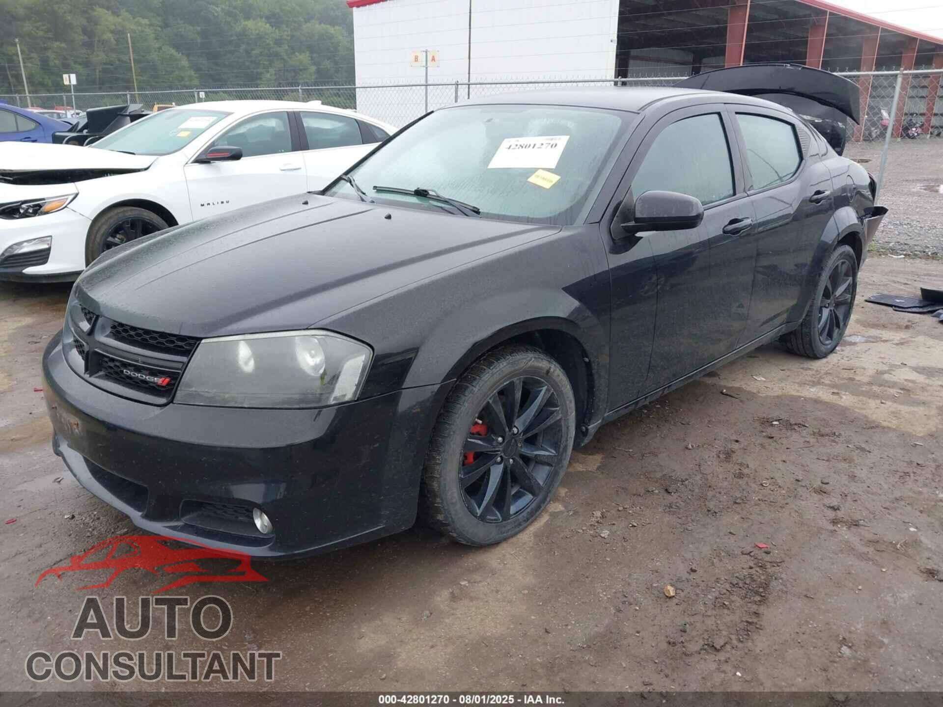 DODGE AVENGER 2013 - 1C3CDZCG8DN757370