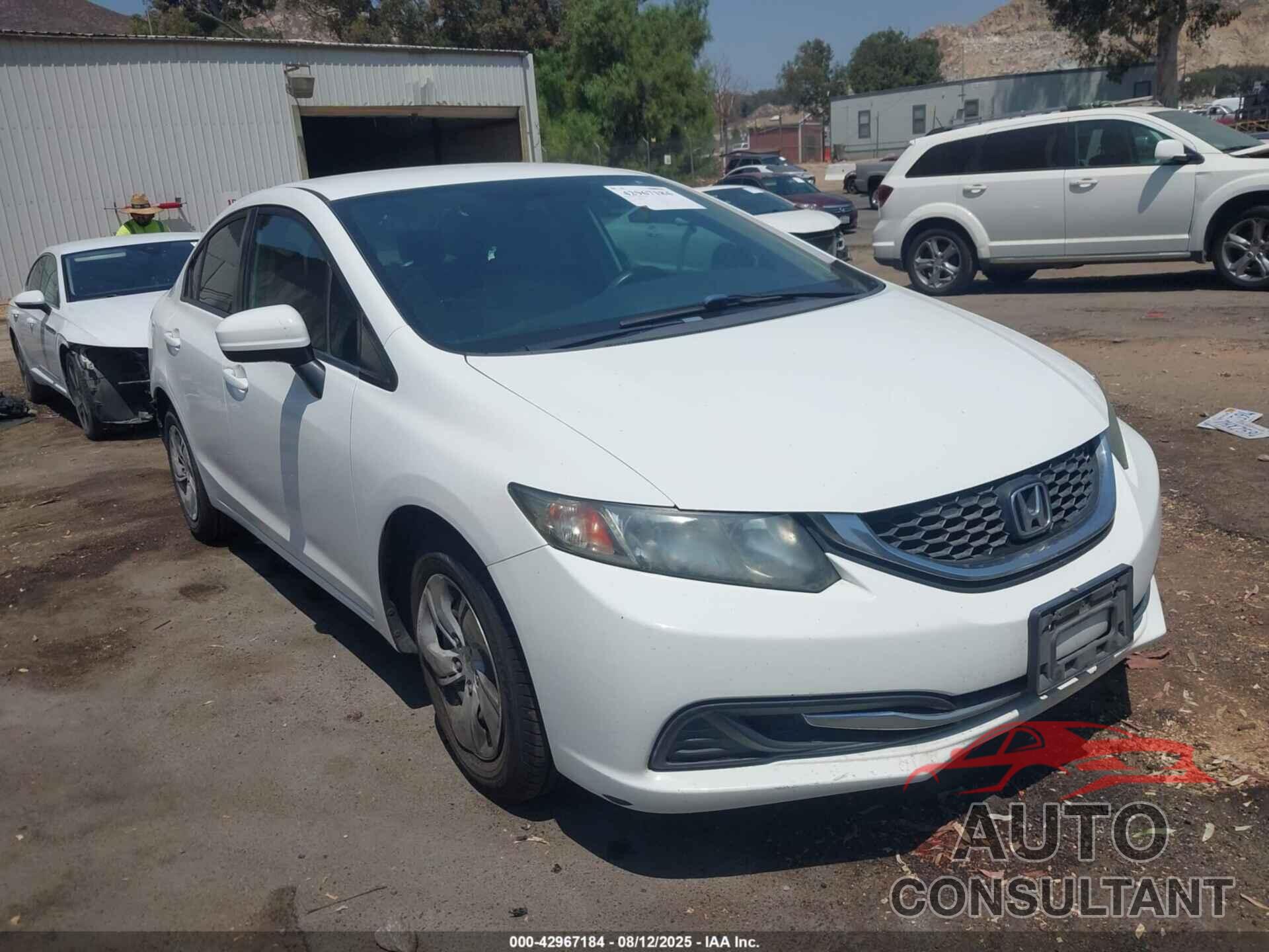 HONDA CIVIC 2015 - 19XFB2F56FE213473