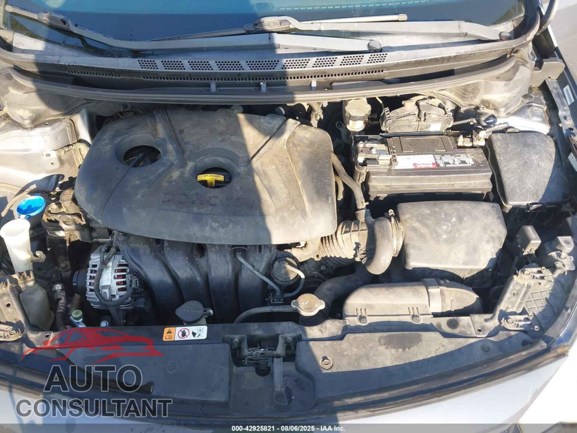 KIA FORTE 2014 - KNAFX4A60E5225767