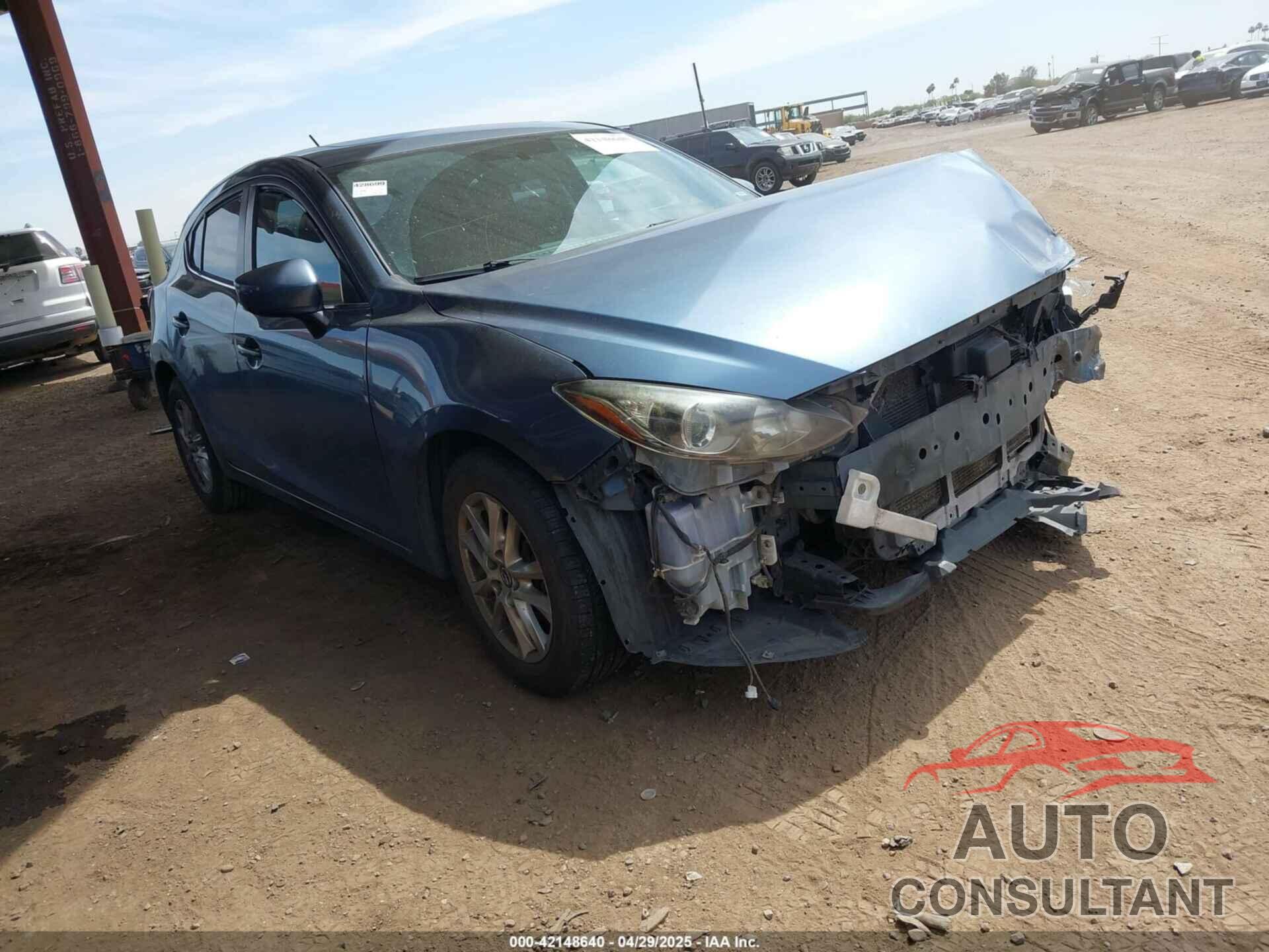 MAZDA MAZDA3 2014 - JM1BM1L71E1151538