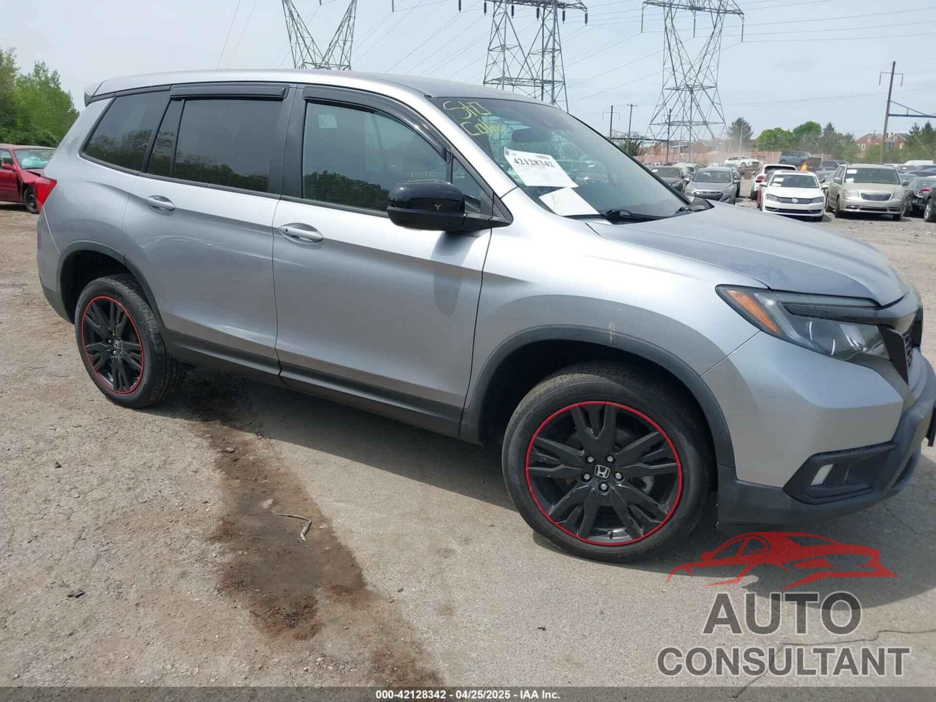 HONDA PASSPORT 2019 - 5FNYF8H27KB026413