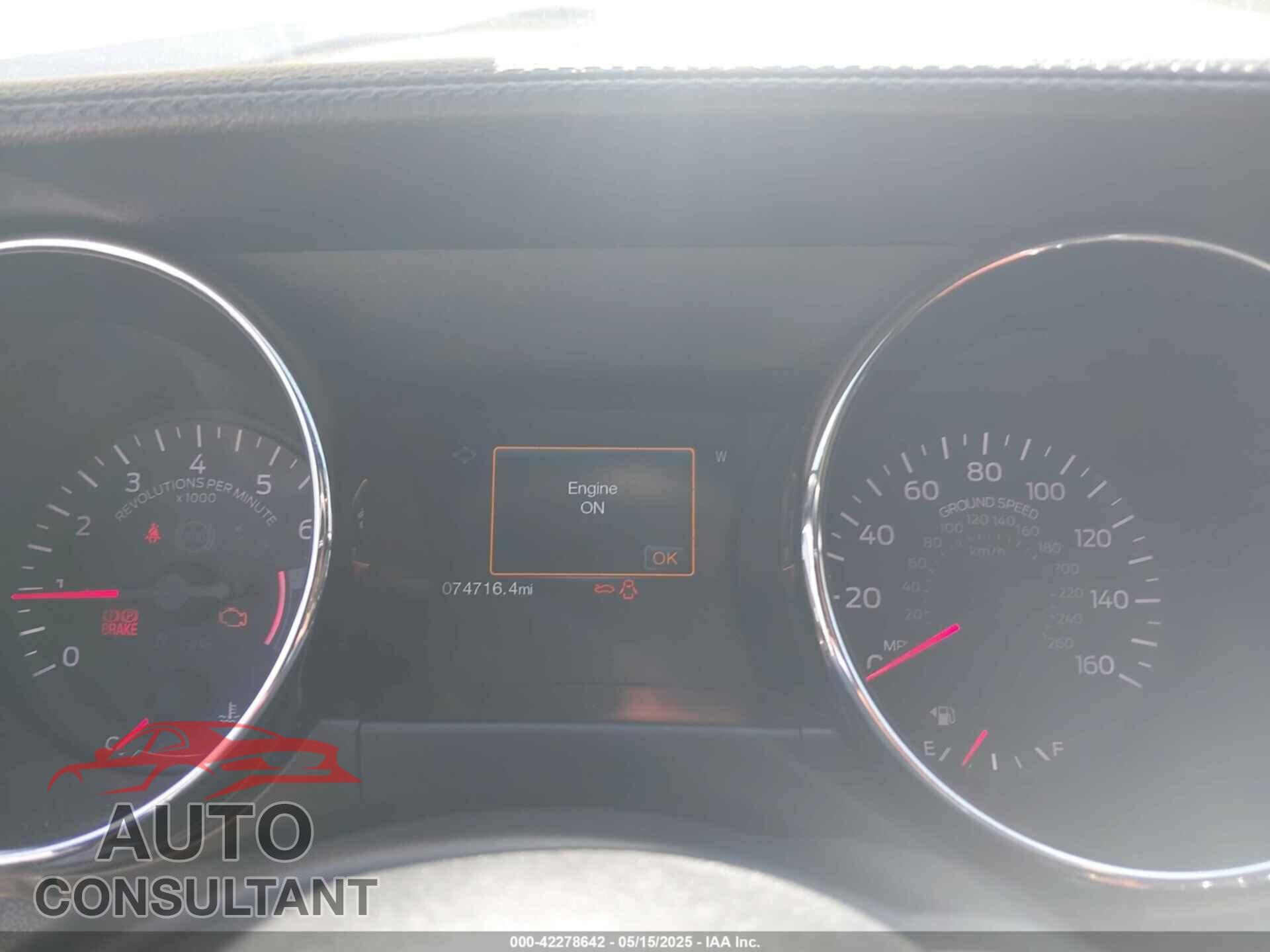 FORD MUSTANG 2015 - 1FA6P8TH7F5332170