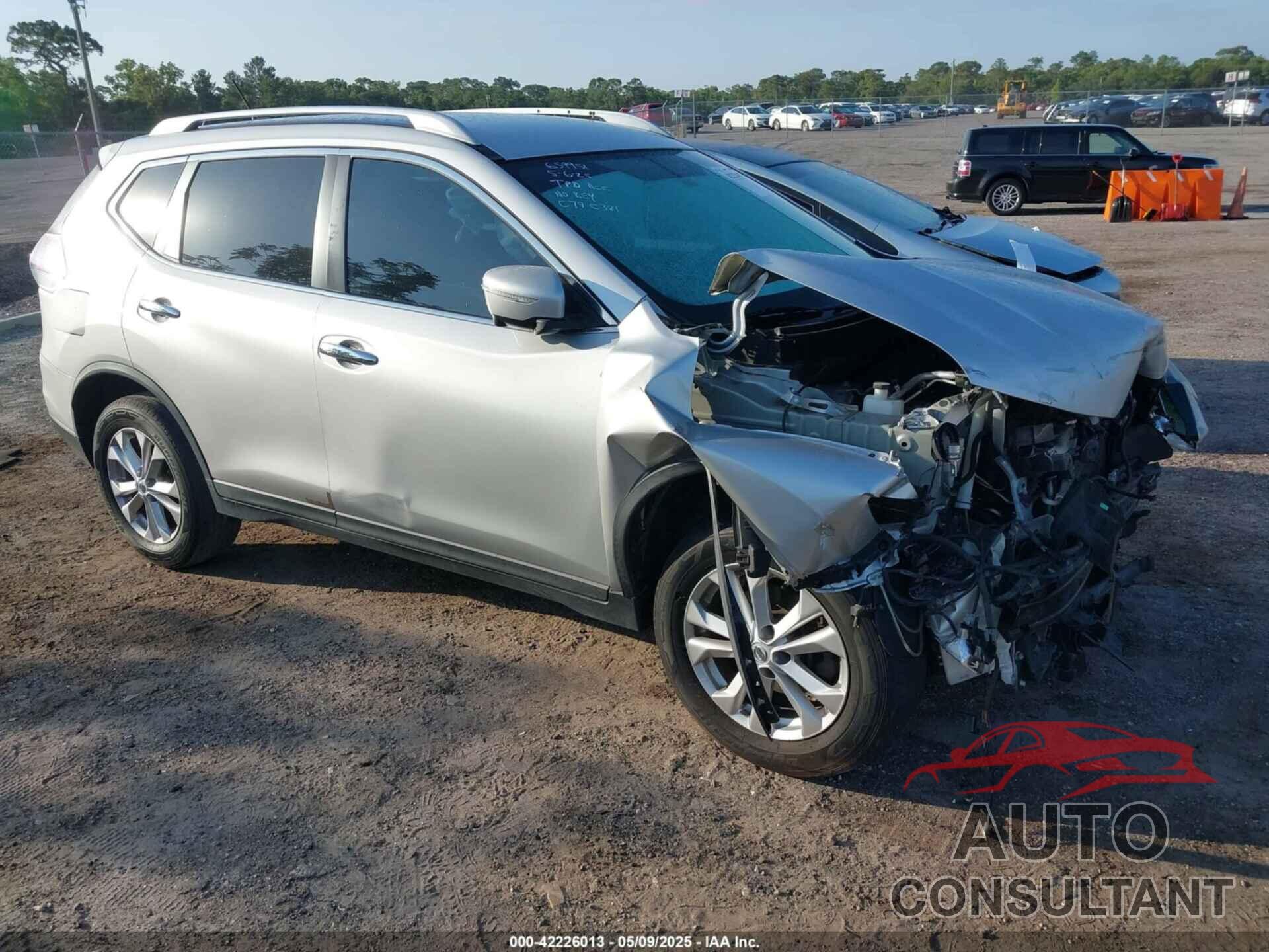 NISSAN ROGUE 2015 - KNMAT2MT3FP523606