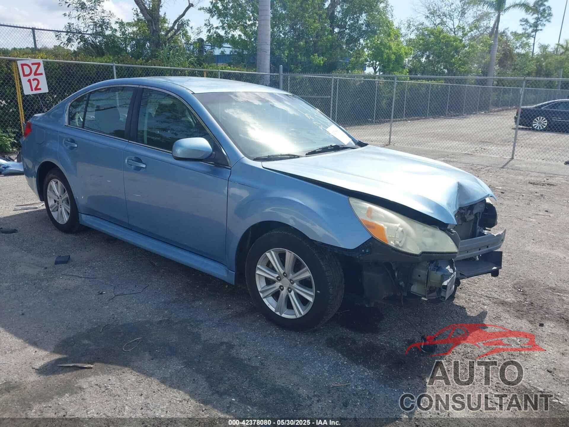 SUBARU LEGACY 2011 - 4S3BMCB63B3241505