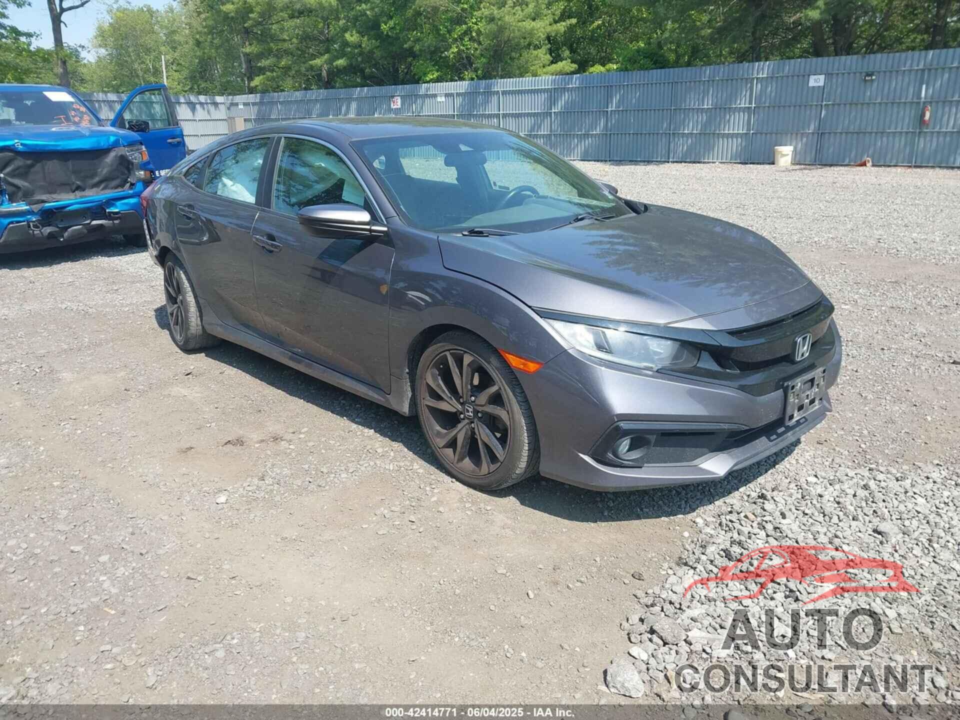 HONDA CIVIC 2019 - 2HGFC2F80KH526865