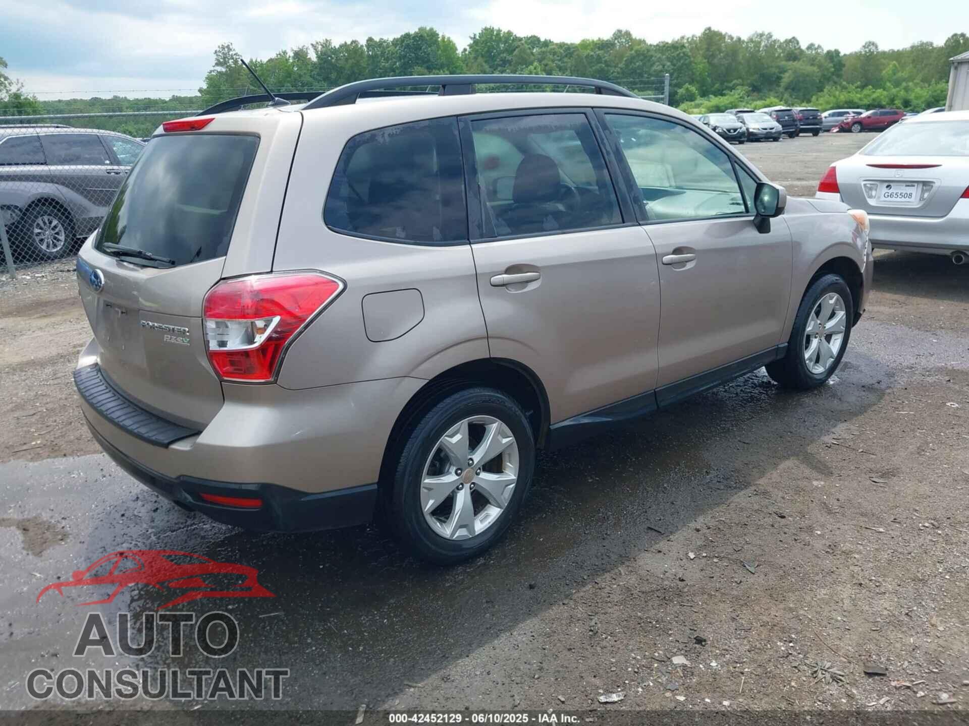 SUBARU FORESTER 2015 - JF2SJADC8FH555340