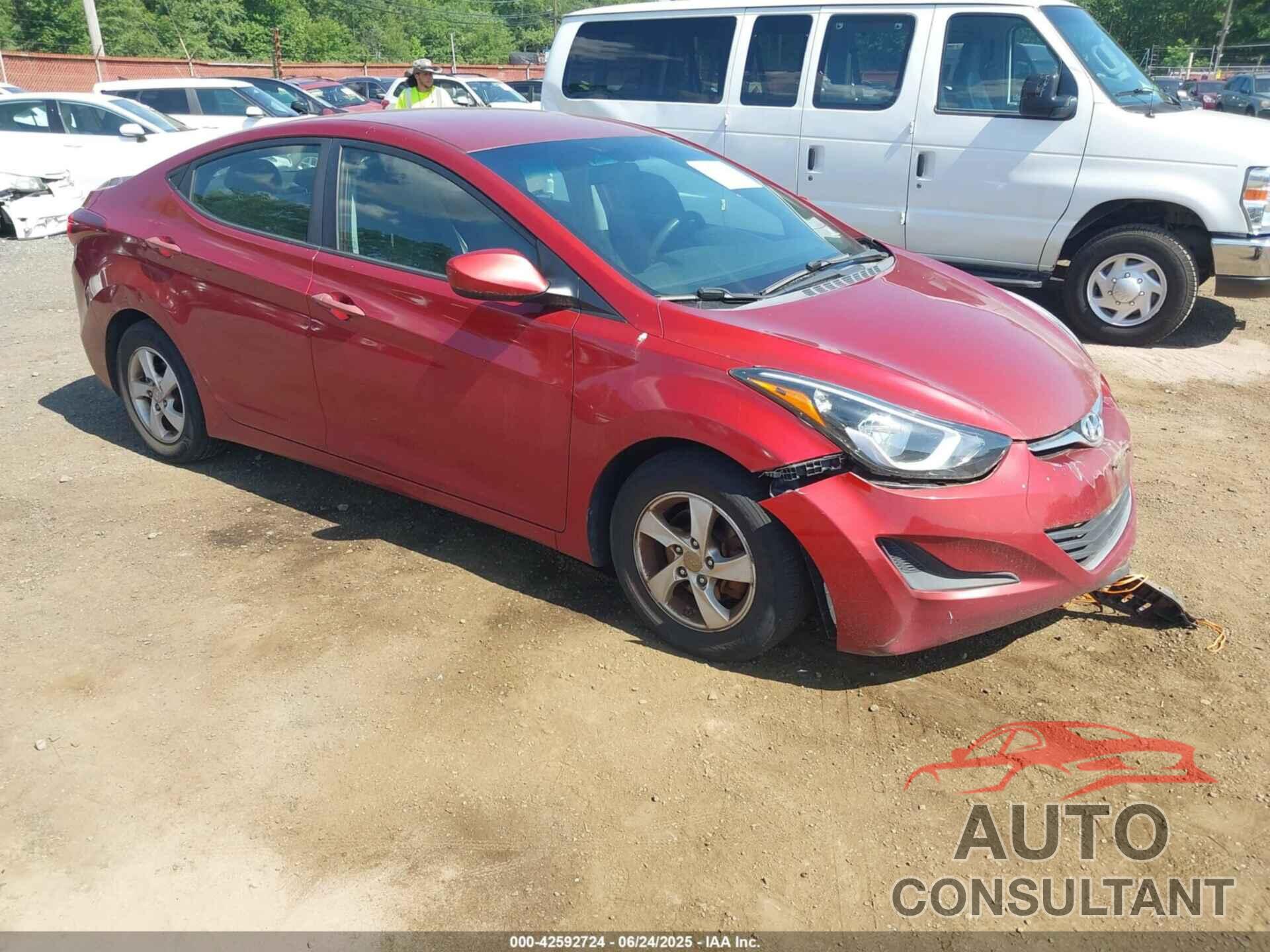 HYUNDAI ELANTRA 2014 - 5NPDH4AE9EH461168