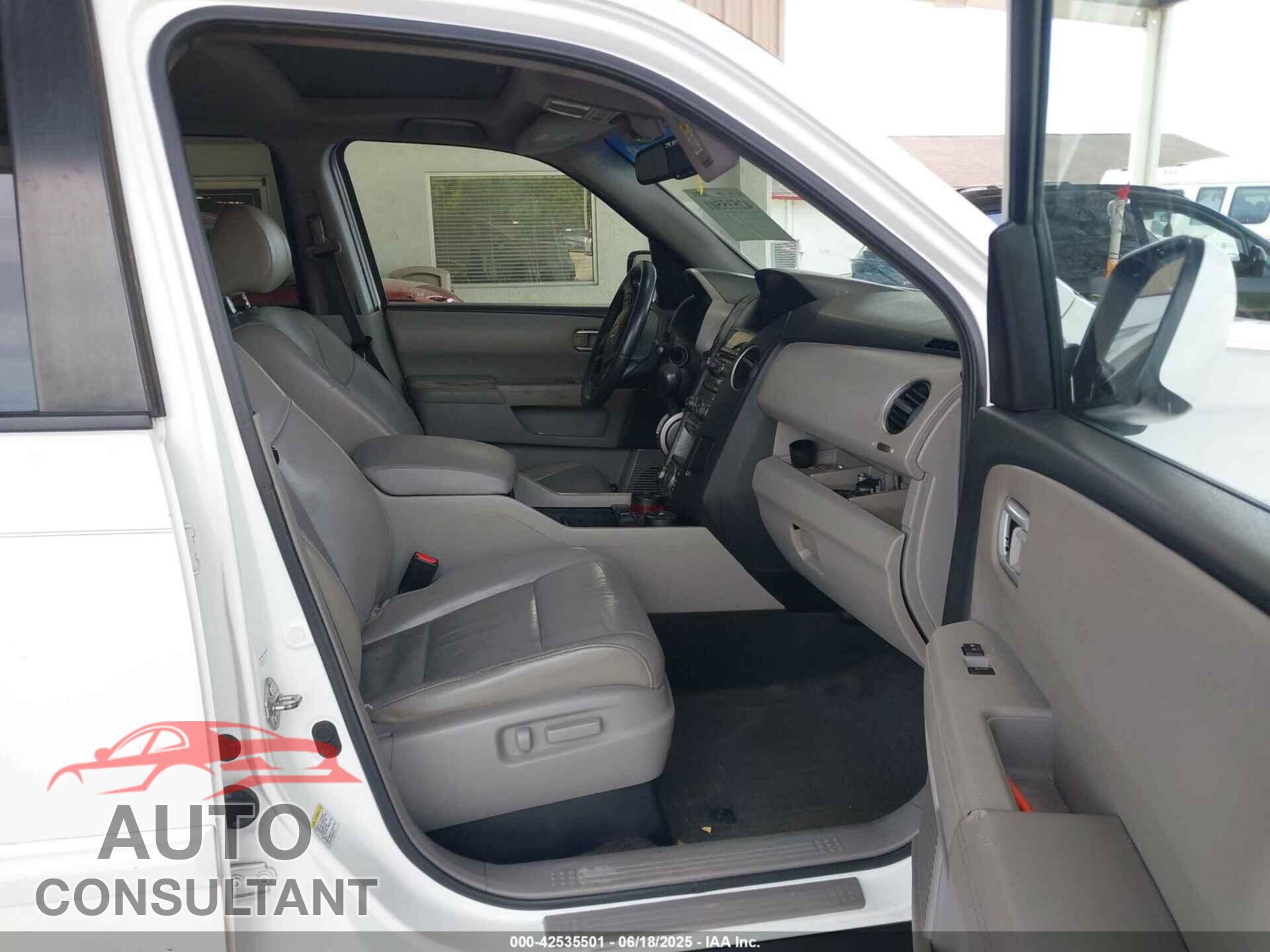 HONDA PILOT 2012 - 5FNYF3H71CB019960