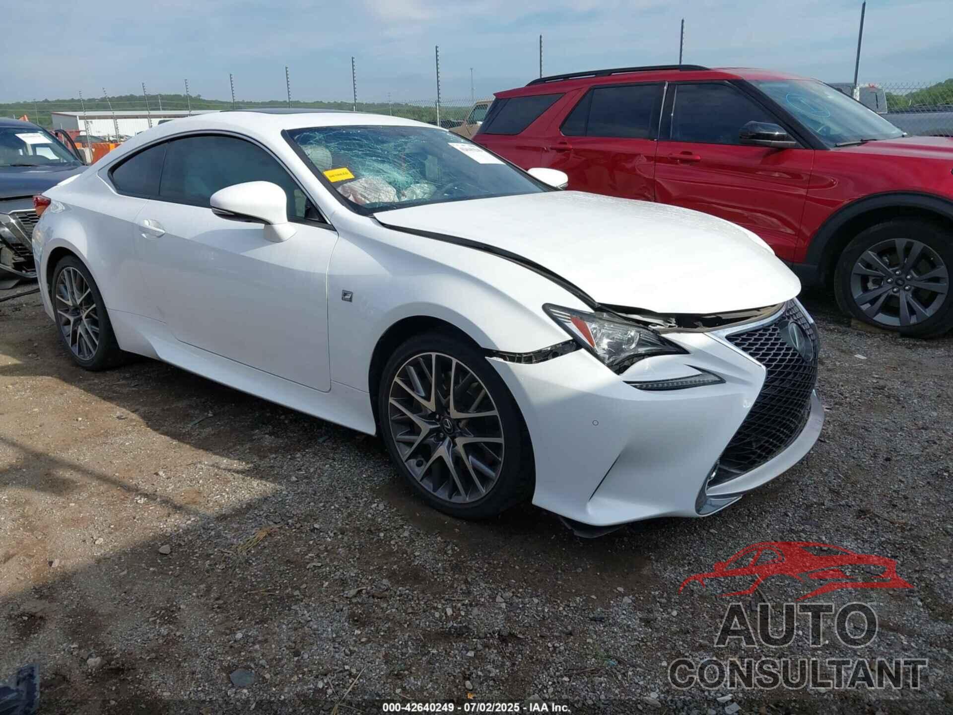 LEXUS RC 350 2016 - JTHHE5BC4G5014522