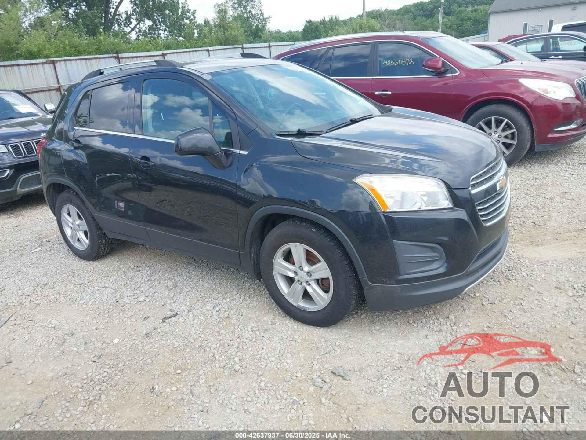 CHEVROLET TRAX 2016 - KL7CJLSB5GB734252