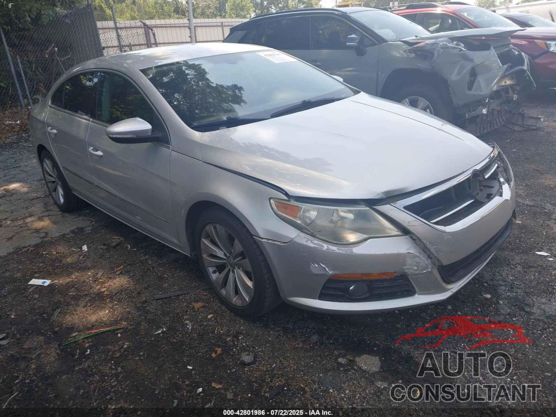 VOLKSWAGEN CC 2010 - WVWML7AN0AE501647
