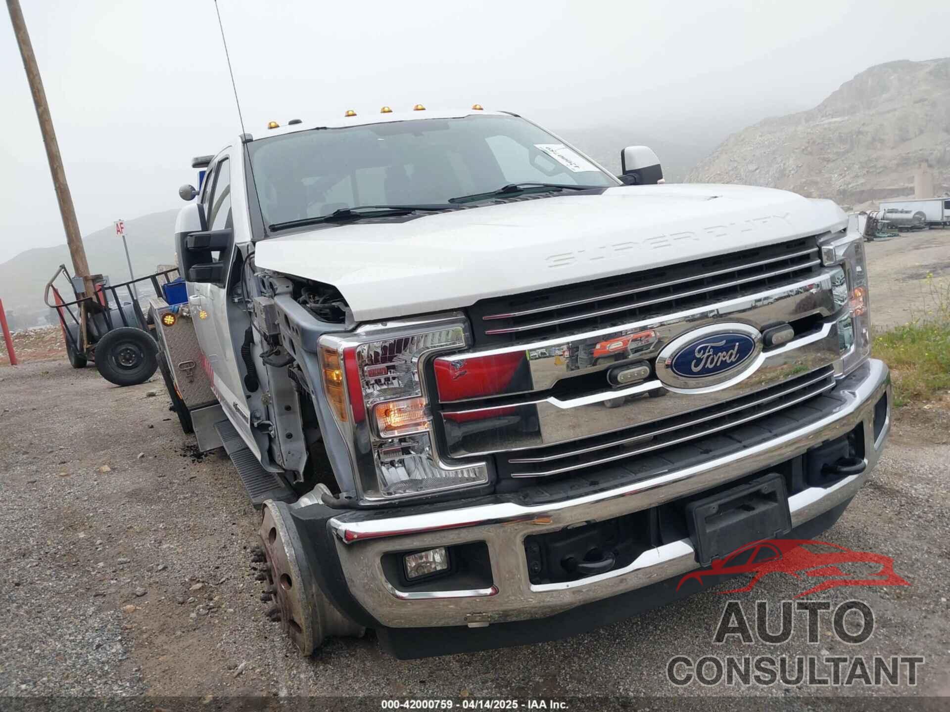 FORD F-450 CHASSIS 2019 - 1FD0X4GT6KEC46409