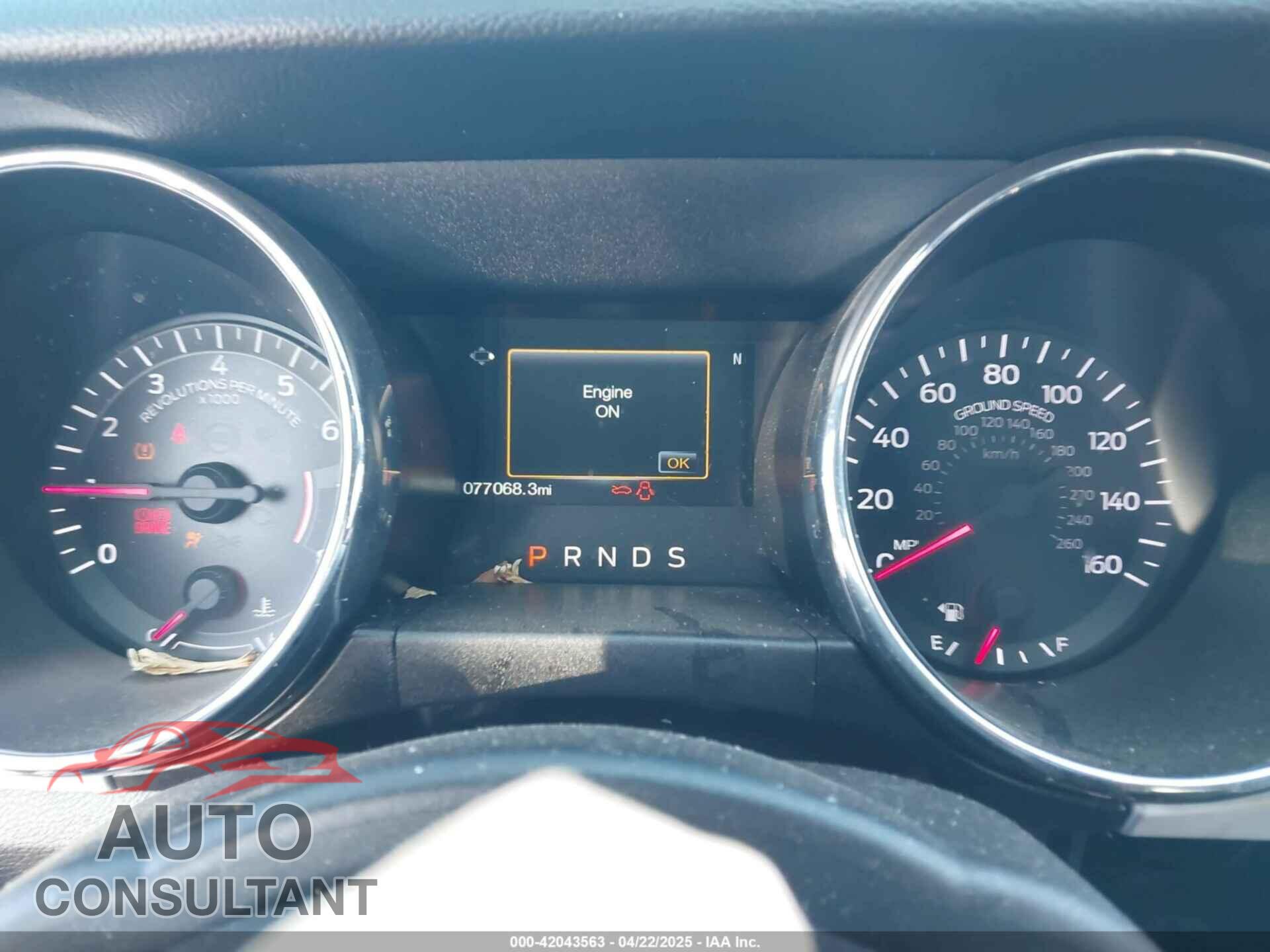 FORD MUSTANG 2017 - 1FA6P8CF8H5210452