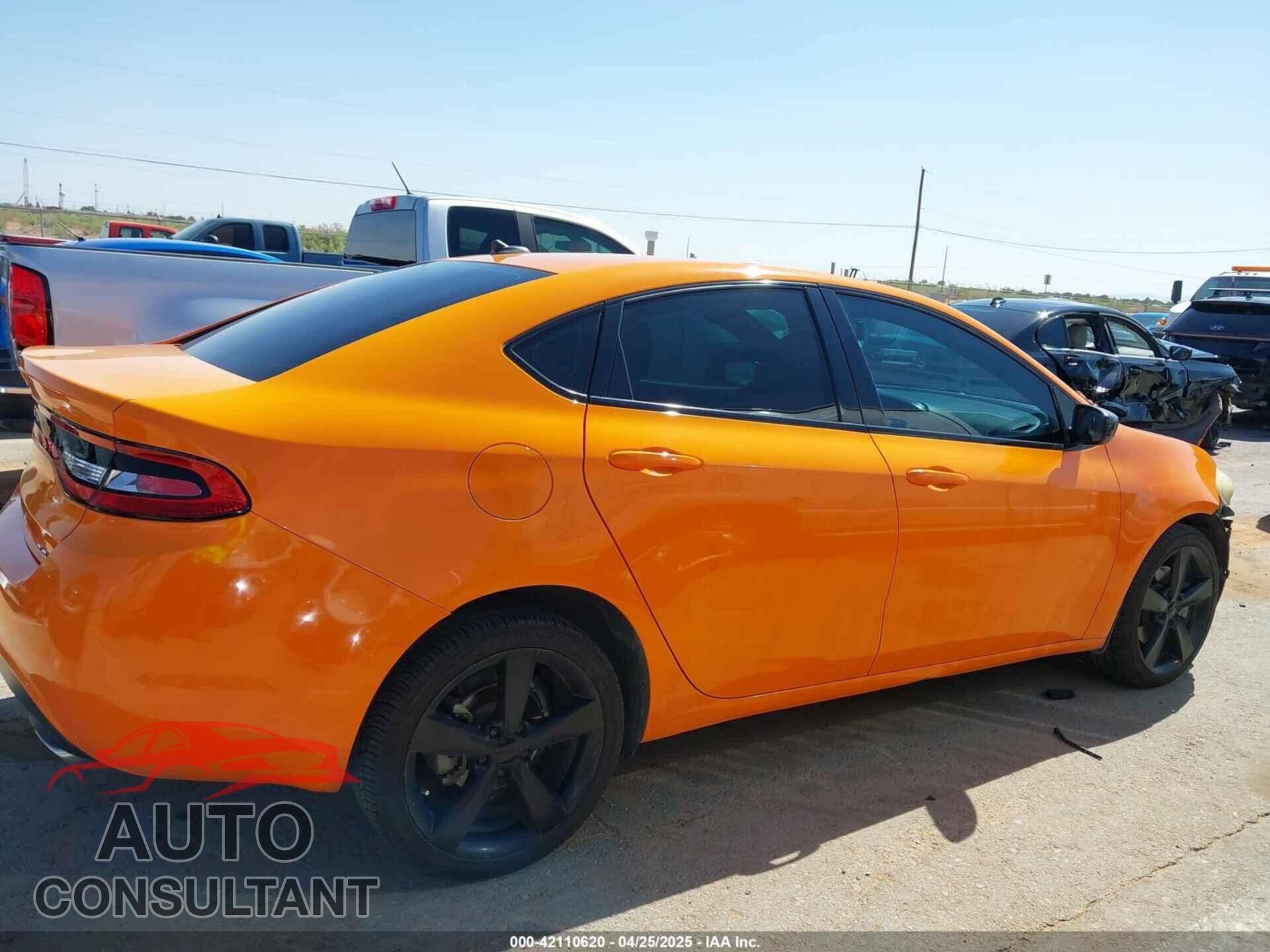DODGE DART 2014 - 1C3CDFBB5ED866218