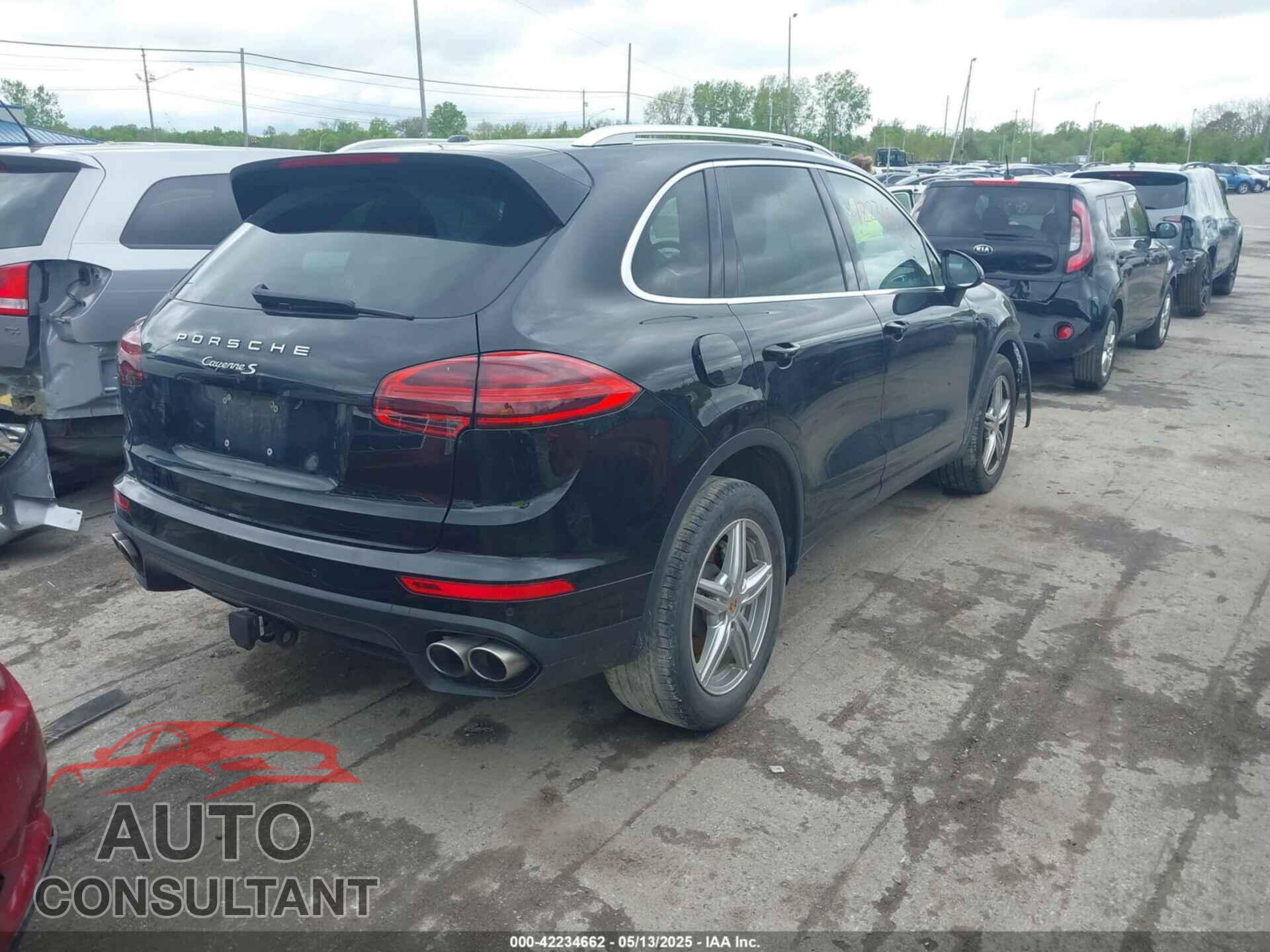 PORSCHE CAYENNE 2016 - WP1AB2A23GLA95509
