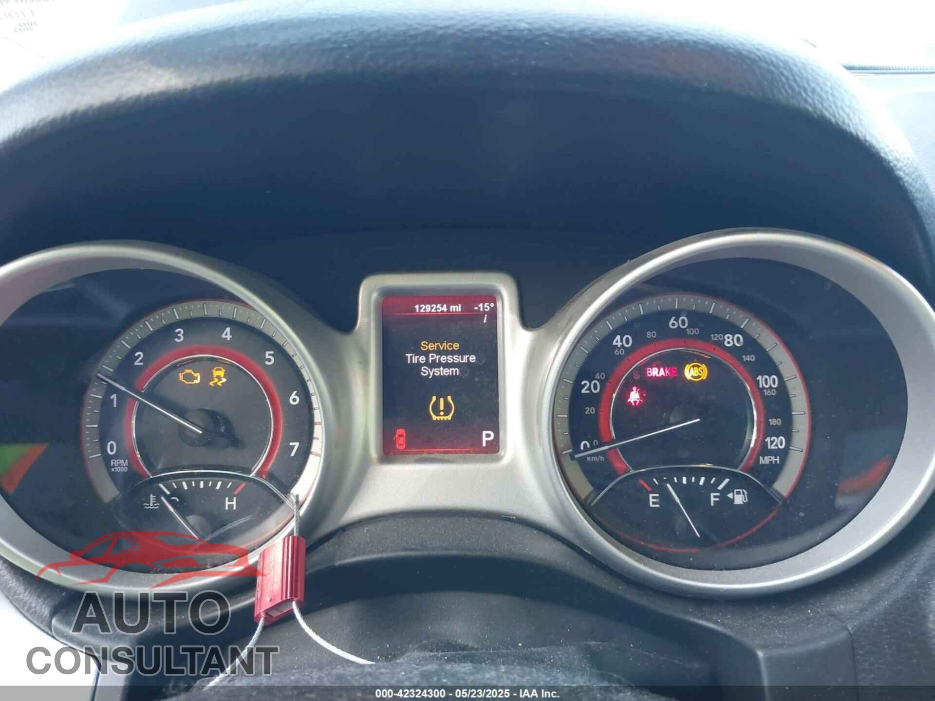 DODGE JOURNEY 2012 - 3C4PDCABXCT206793