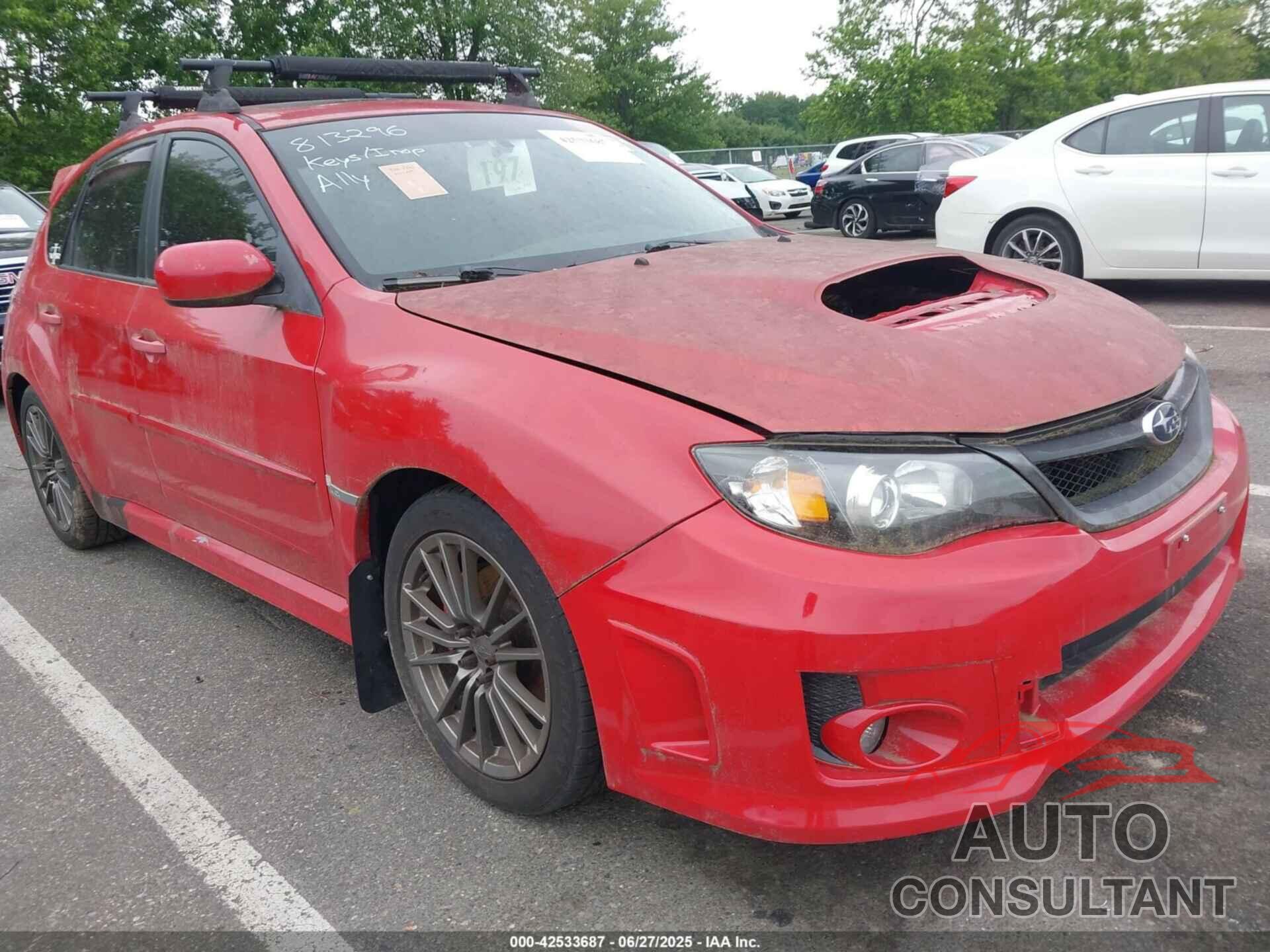 SUBARU IMPREZA 2011 - JF1GR7E69BG813296