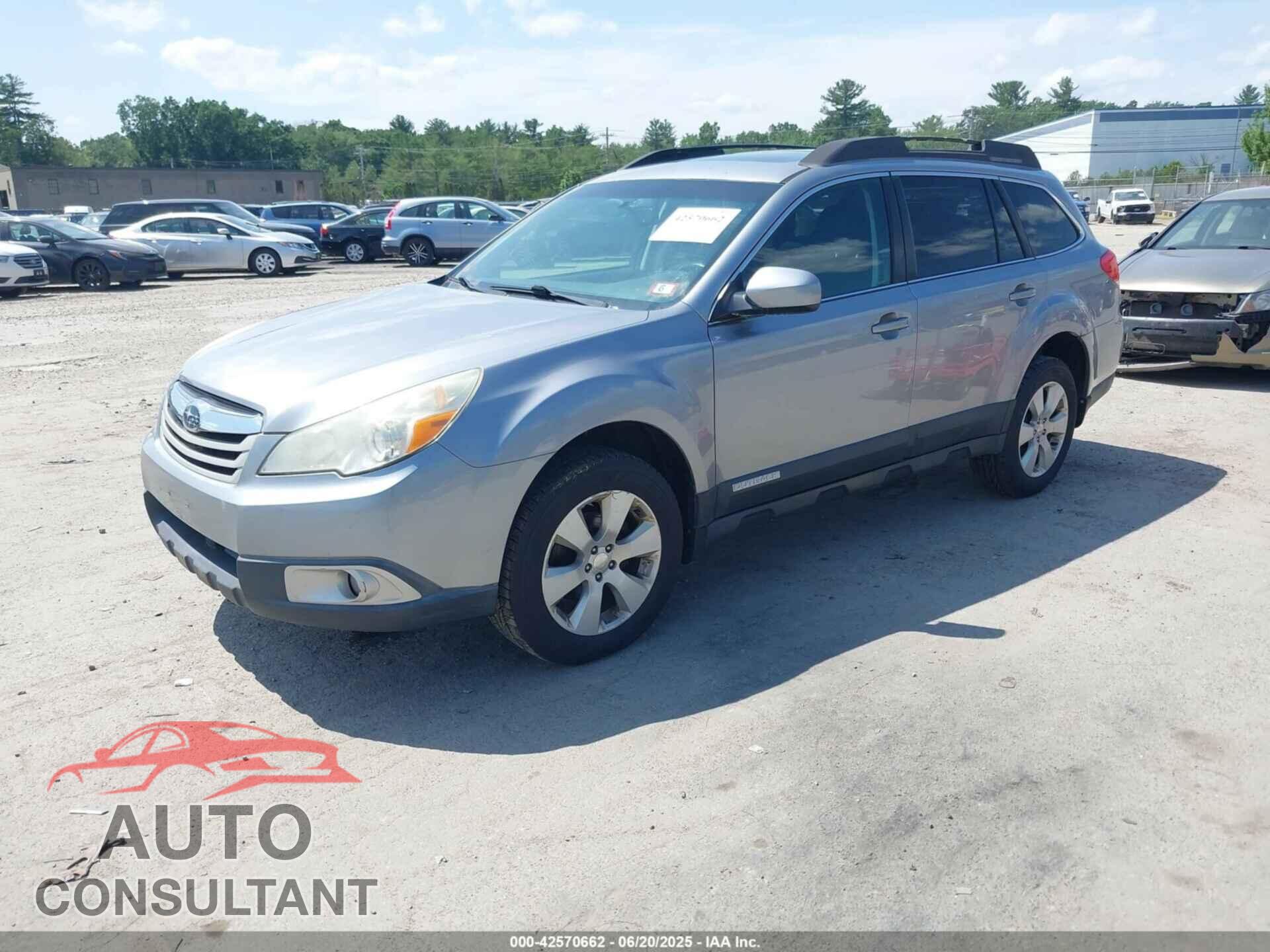 SUBARU OUTBACK 2010 - 4S4BRBGC7A3379357