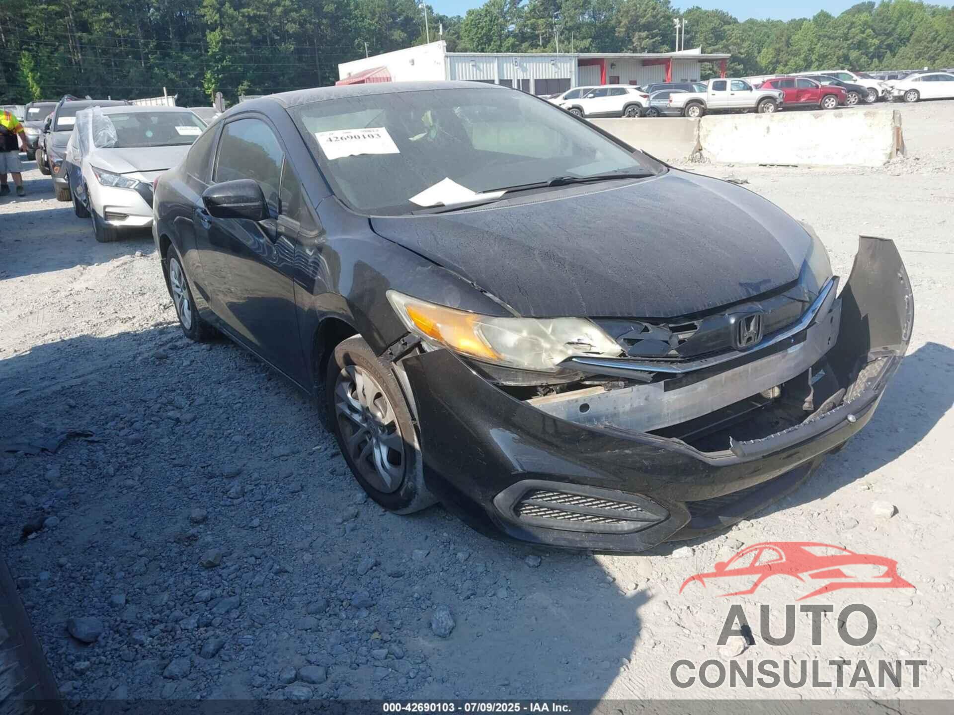 HONDA CIVIC 2014 - 2HGFG3B51EH504562