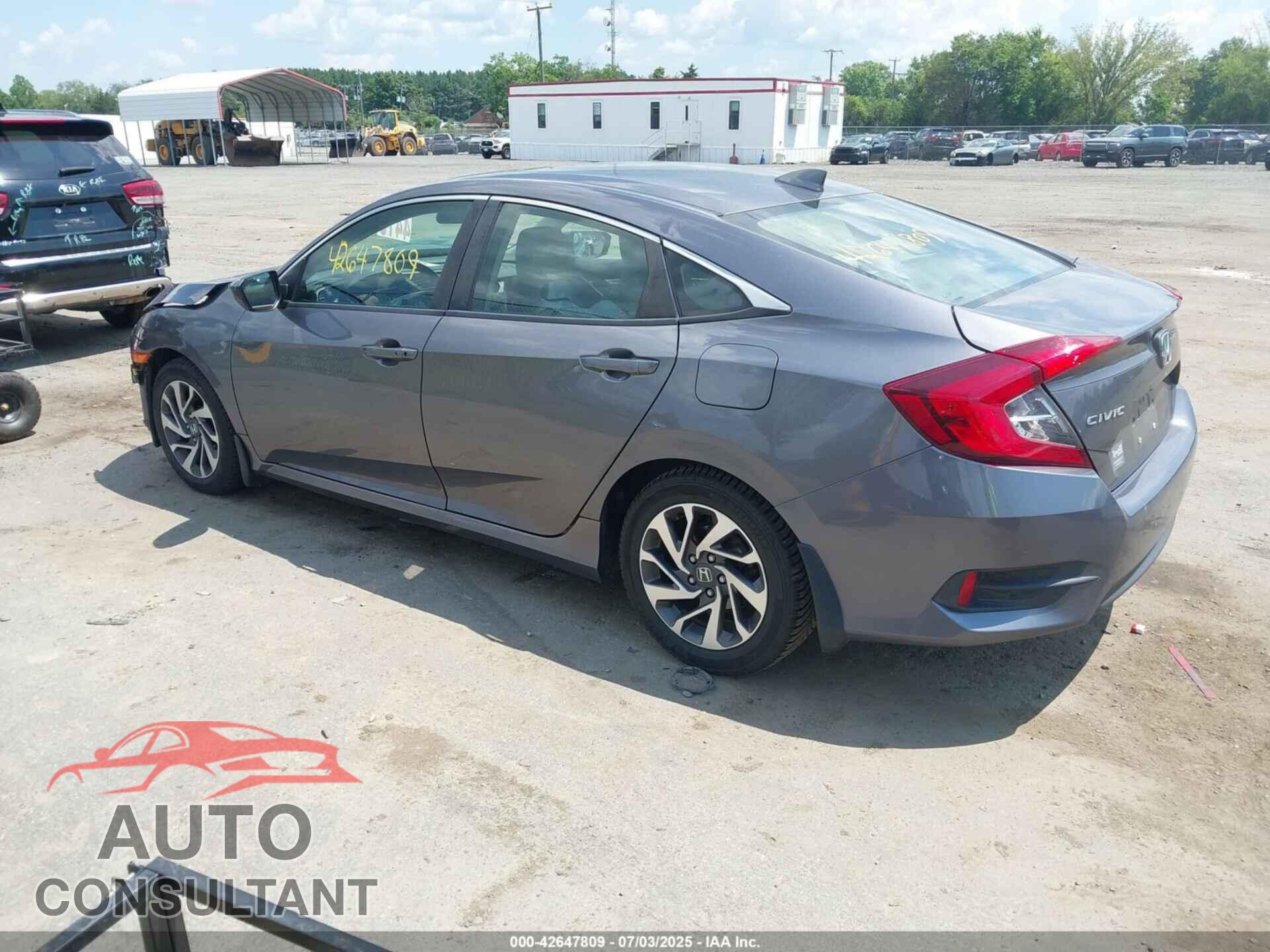 HONDA CIVIC 2017 - 19XFC2F78HE218319