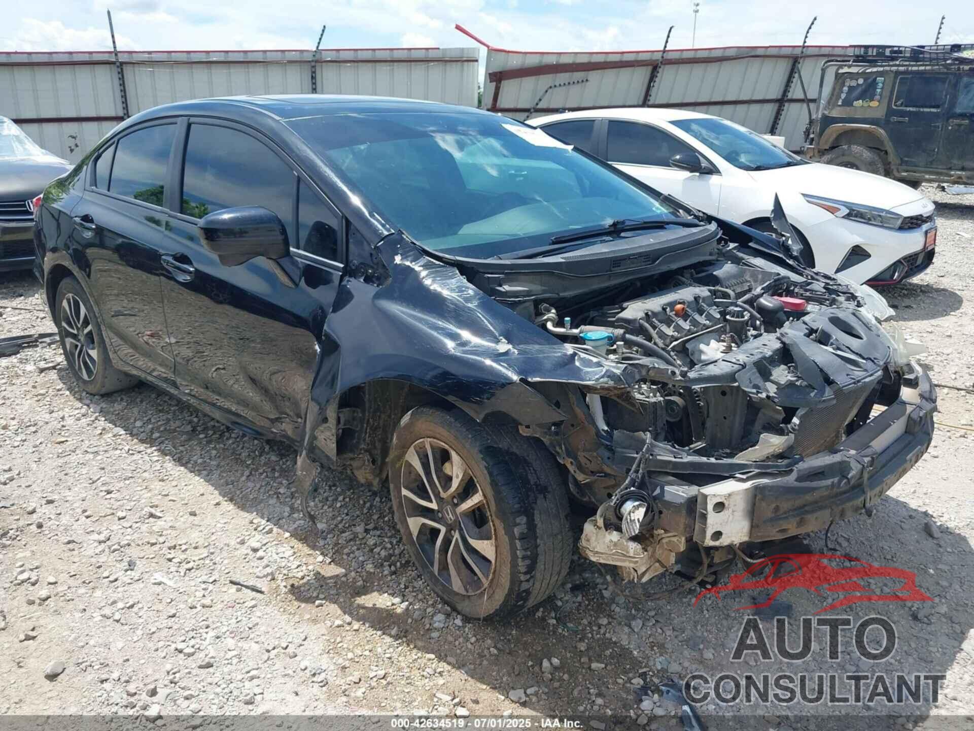 HONDA CIVIC 2015 - 19XFB2F81FE040696