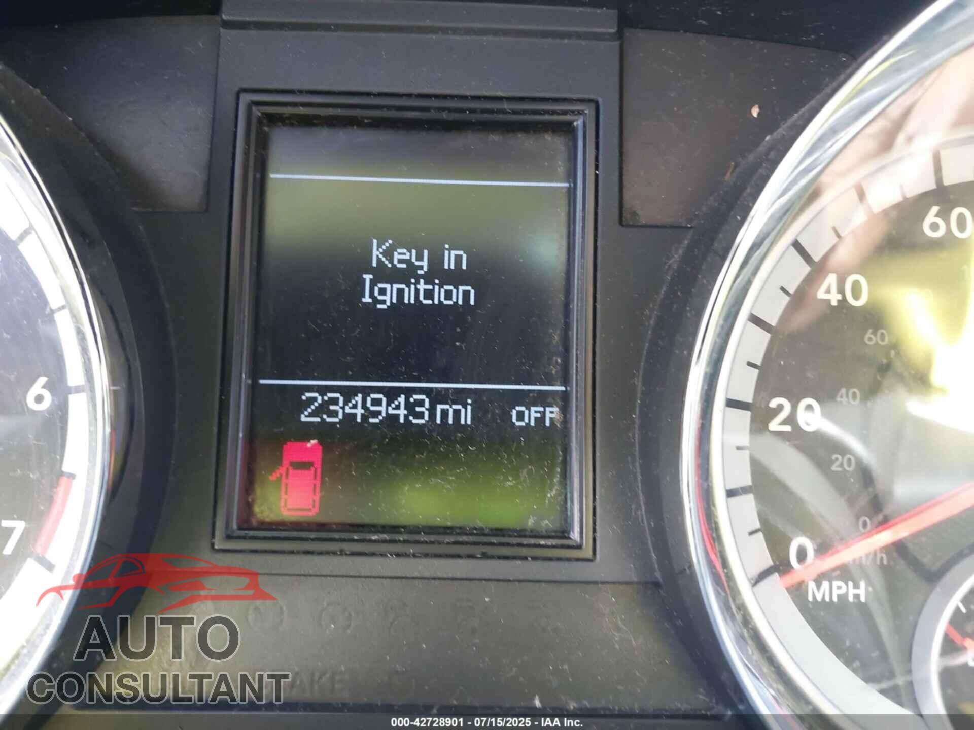 DODGE DURANGO 2011 - 1D4RD3GG8BC687197