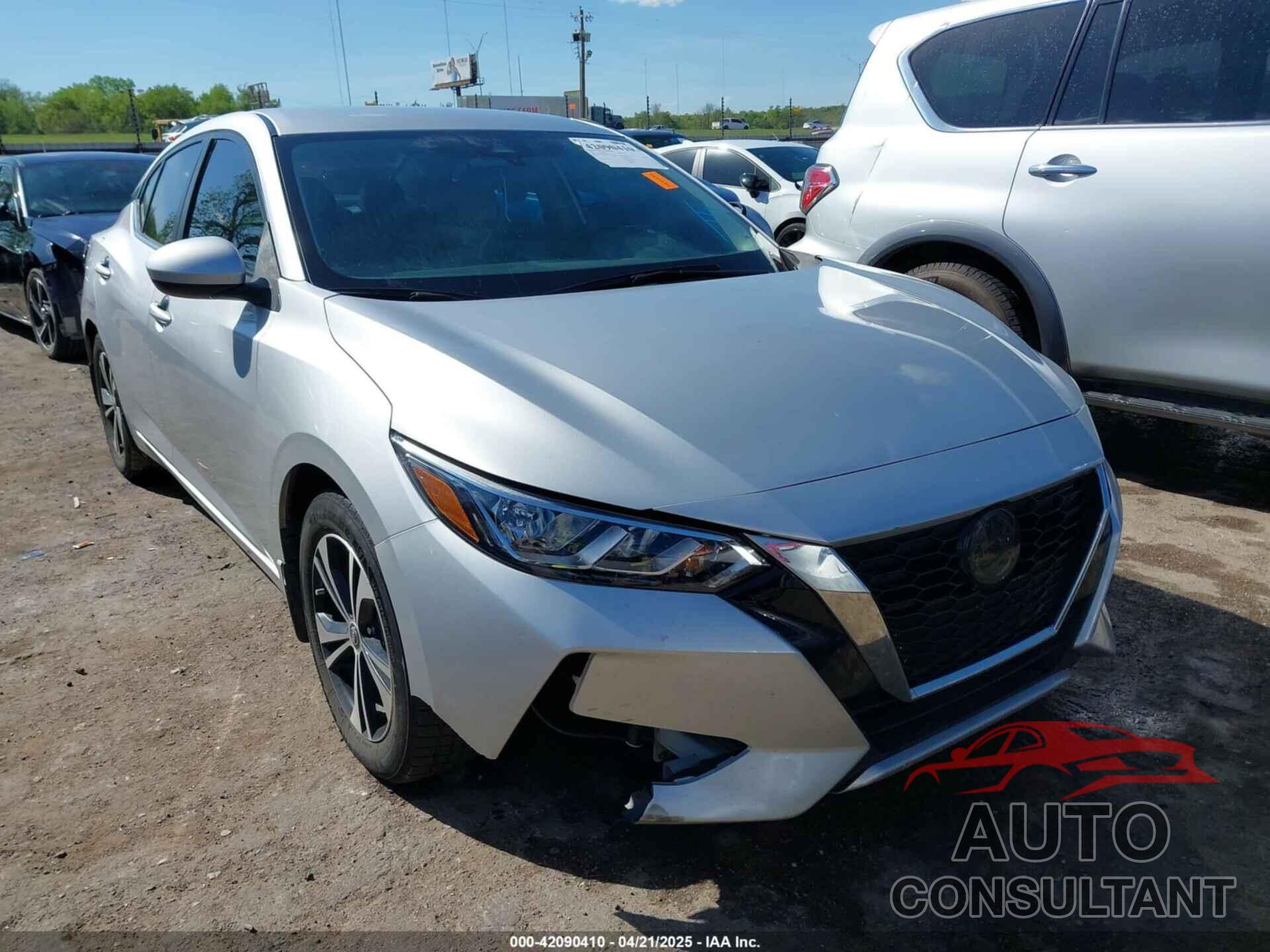 NISSAN SENTRA 2022 - 3N1AB8CV8NY237467