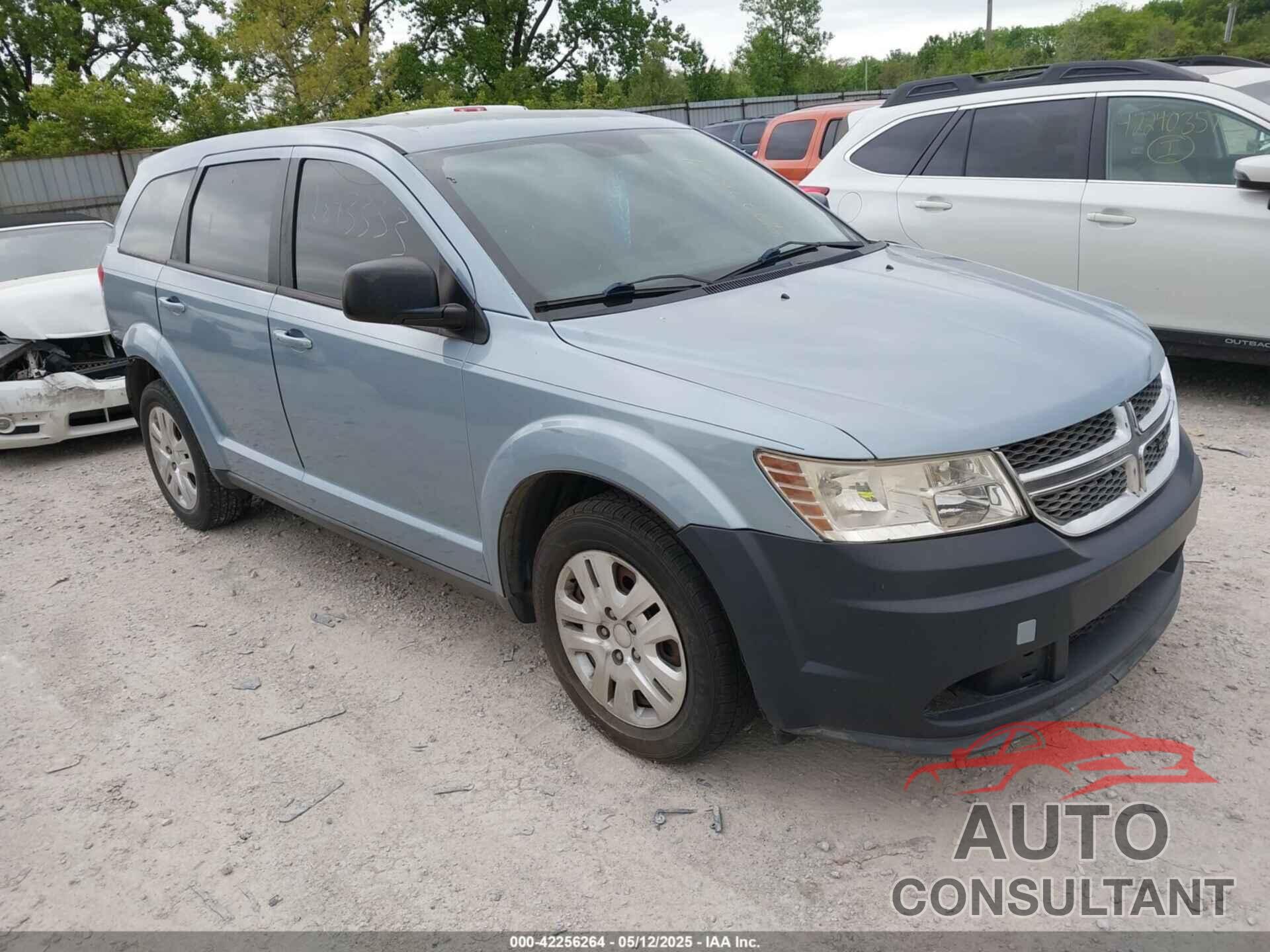 DODGE JOURNEY 2013 - 3C4PDCAB0DT578905