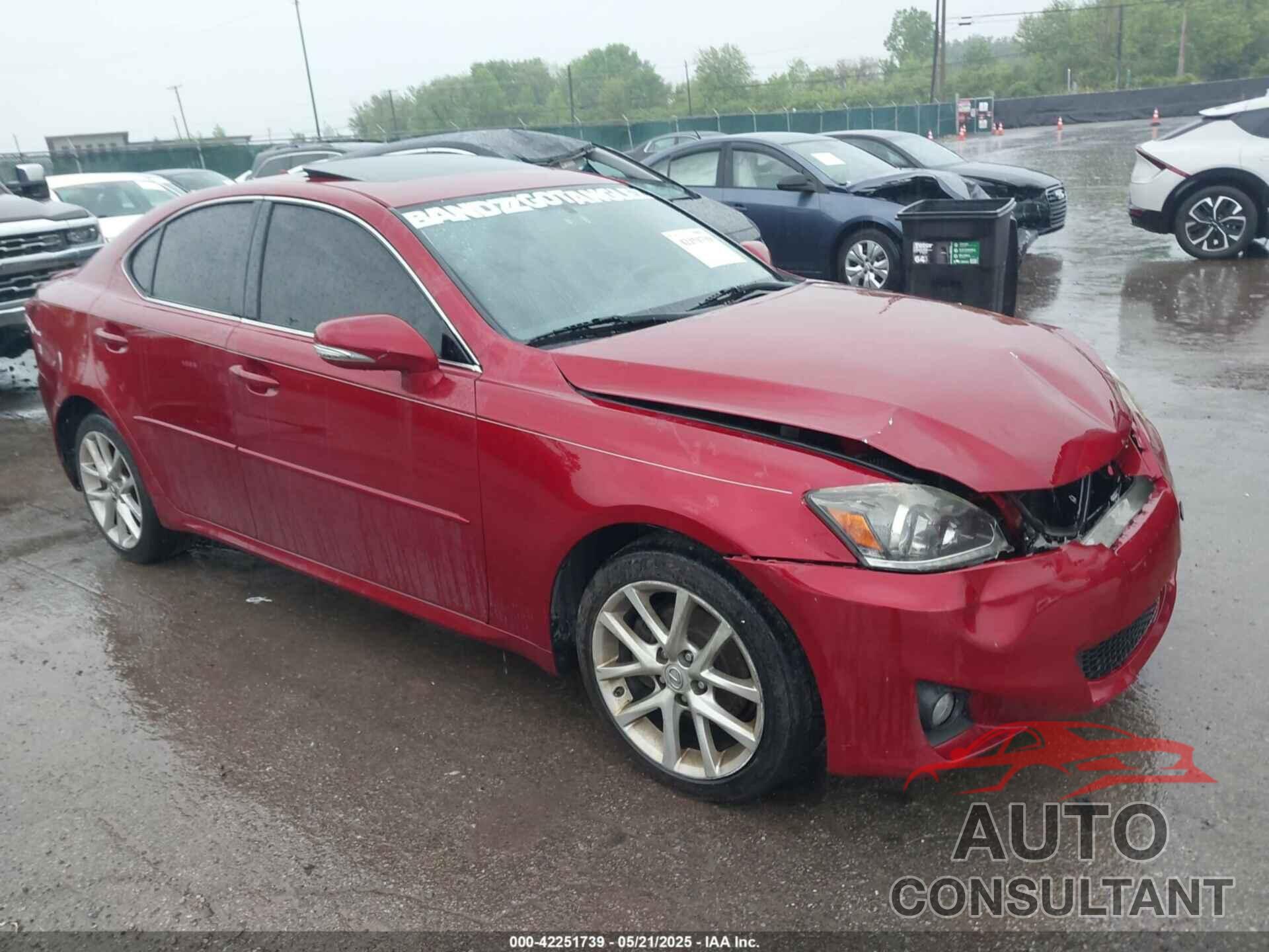 LEXUS IS 250 2012 - JTHCF5C2XC5052988
