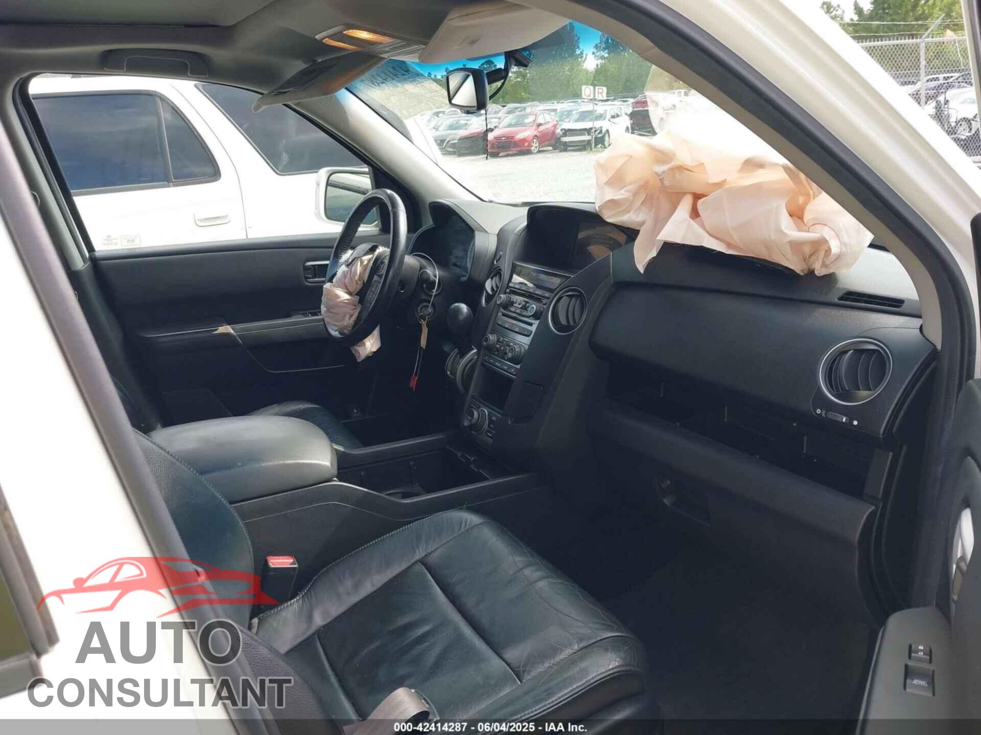 HONDA PILOT 2012 - 5FNYF3H97CB032603