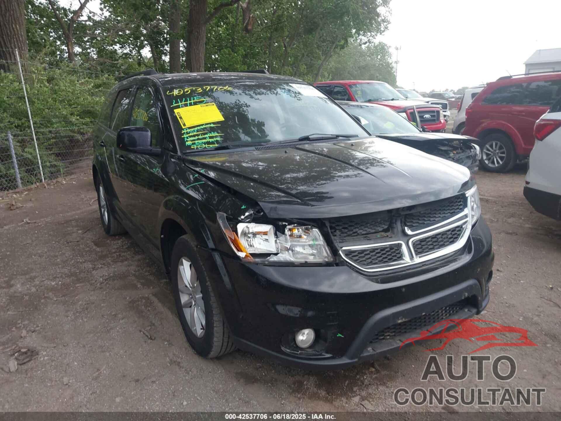 DODGE JOURNEY 2017 - 3C4PDCBG6HT514562