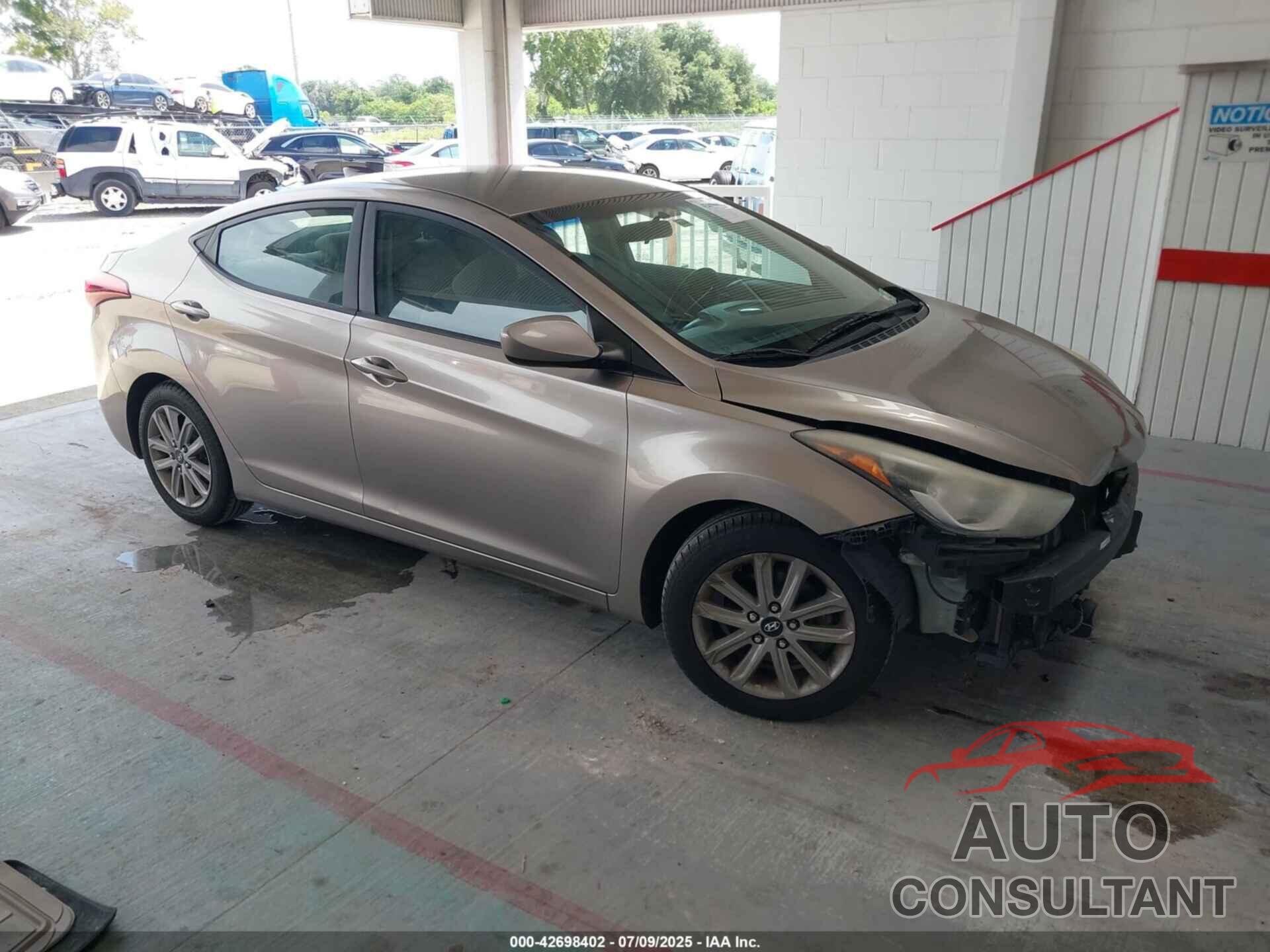 HYUNDAI ELANTRA 2014 - 5NPDH4AE2EH528905