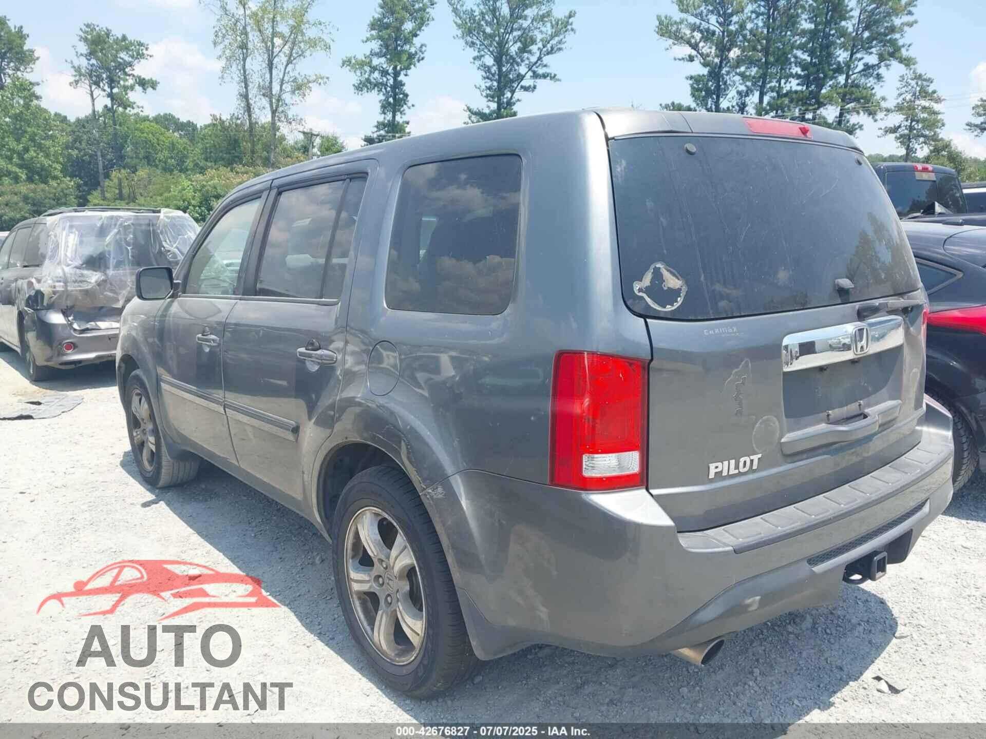 HONDA PILOT 2012 - 5FNYF3H69CB031071