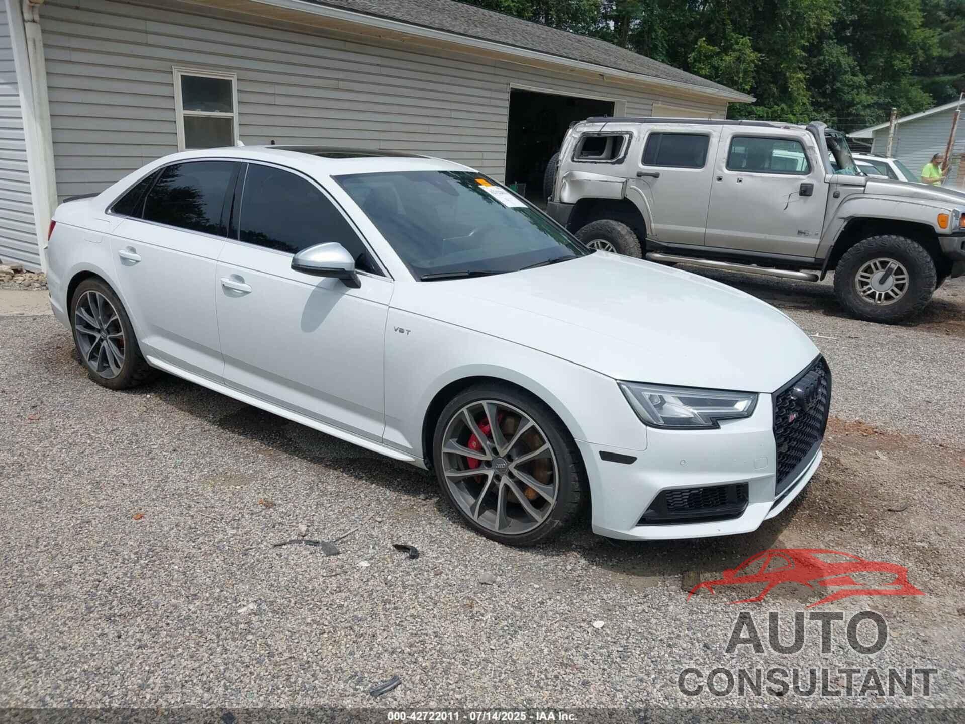 AUDI S4 2018 - WAUB4AF46JA002468