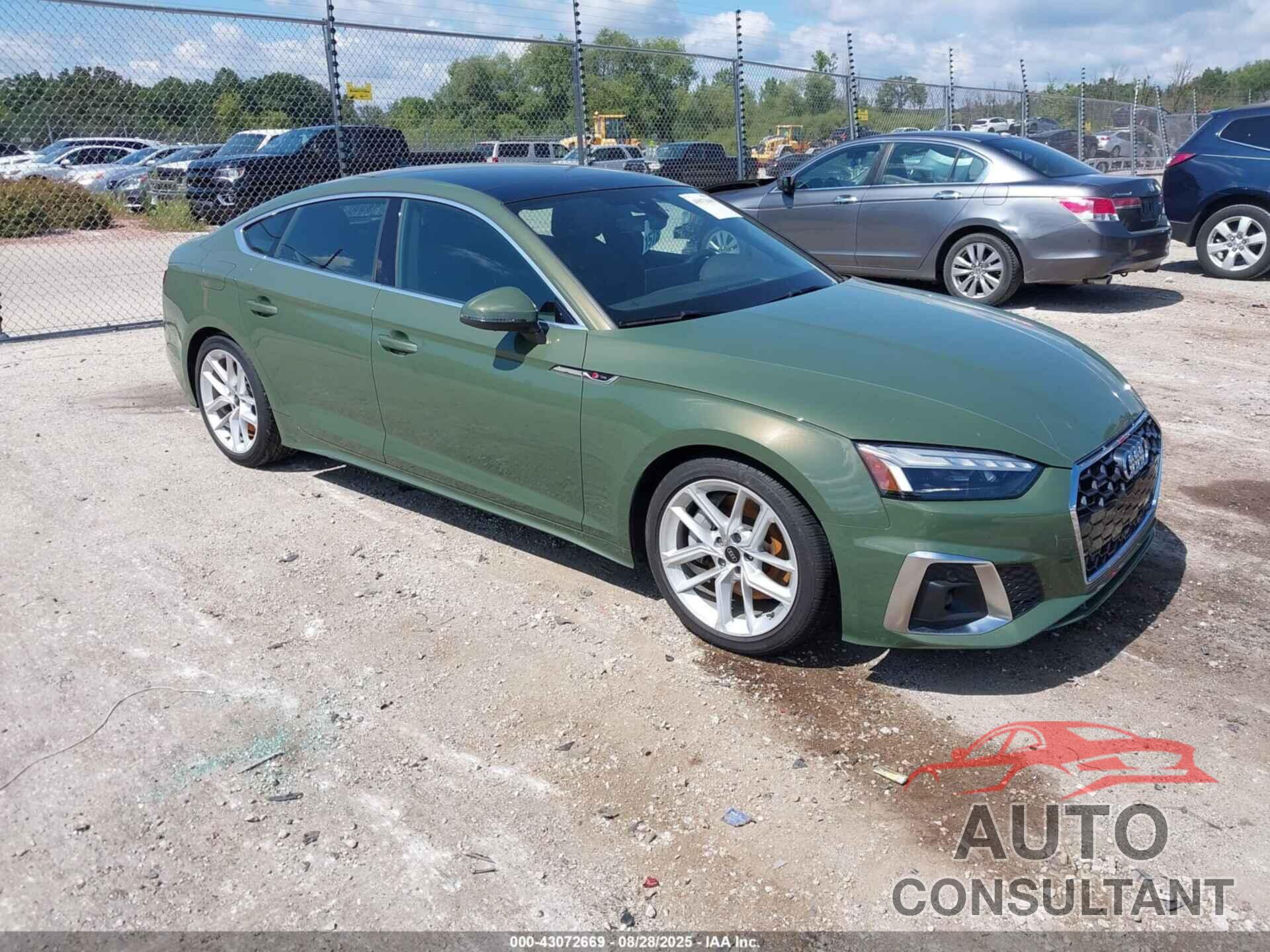 AUDI A5 SPORTBACK 2024 - WAUFACF58RA021338