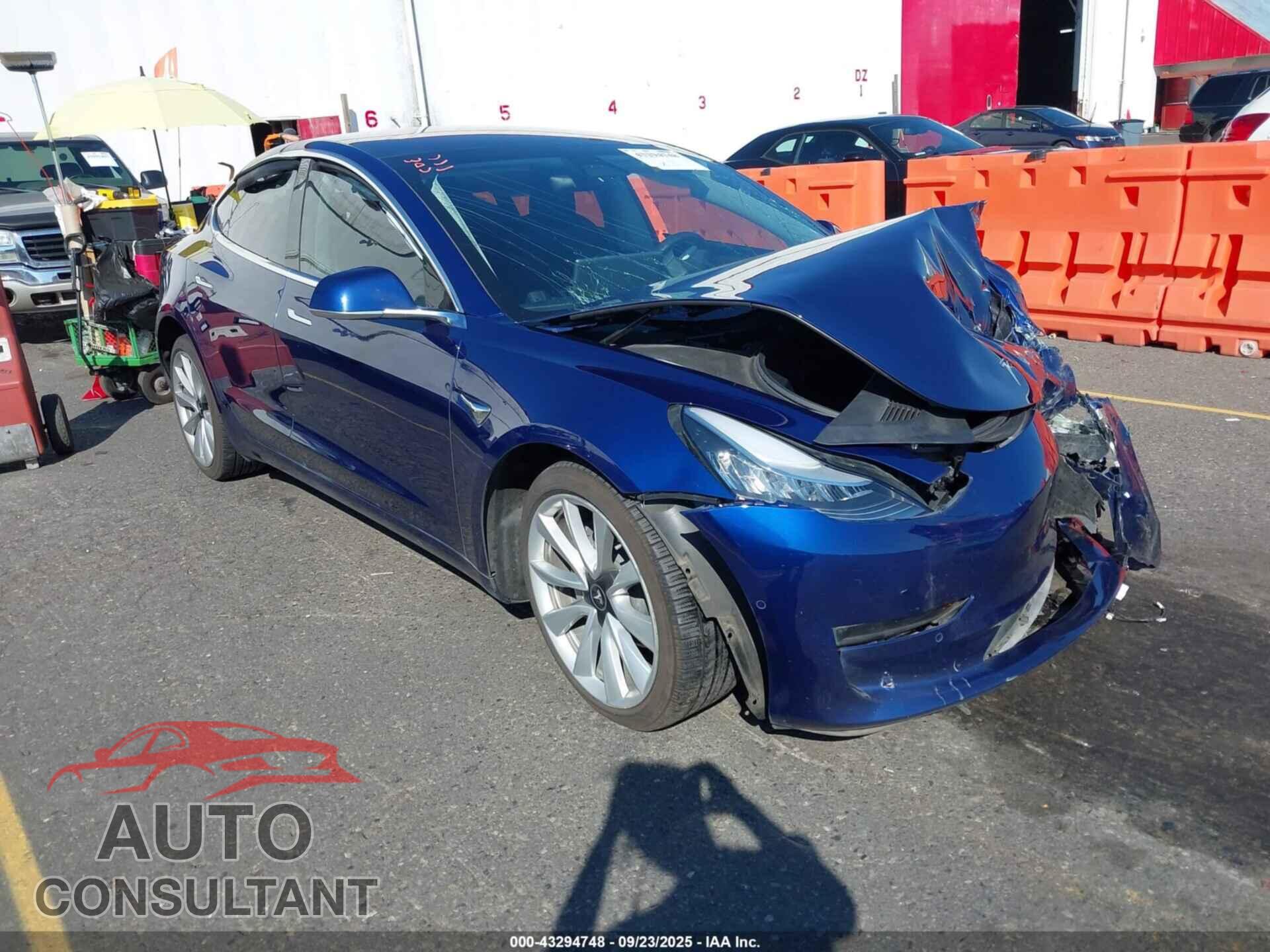 TESLA MODEL 3 2018 - 5YJ3E1EB4JF187342
