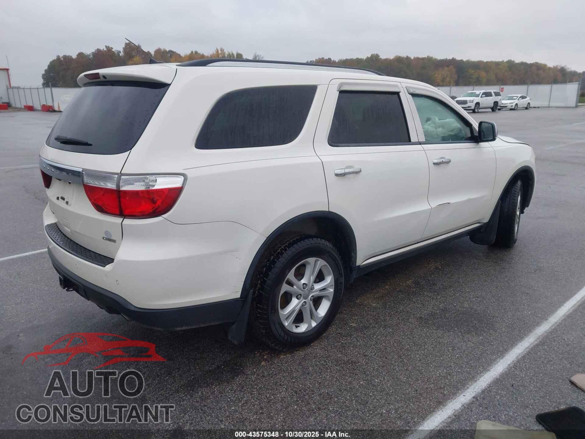 DODGE DURANGO 2012 - 1C4RDHDGXCC335187