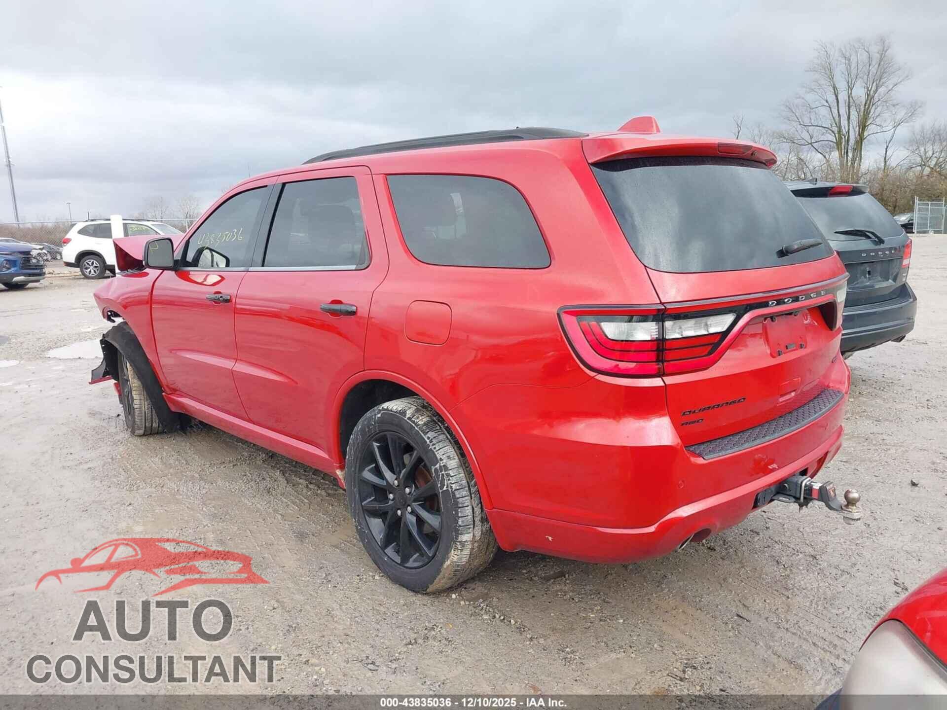 DODGE DURANGO 2017 - 1C4RDJDG2HC839764