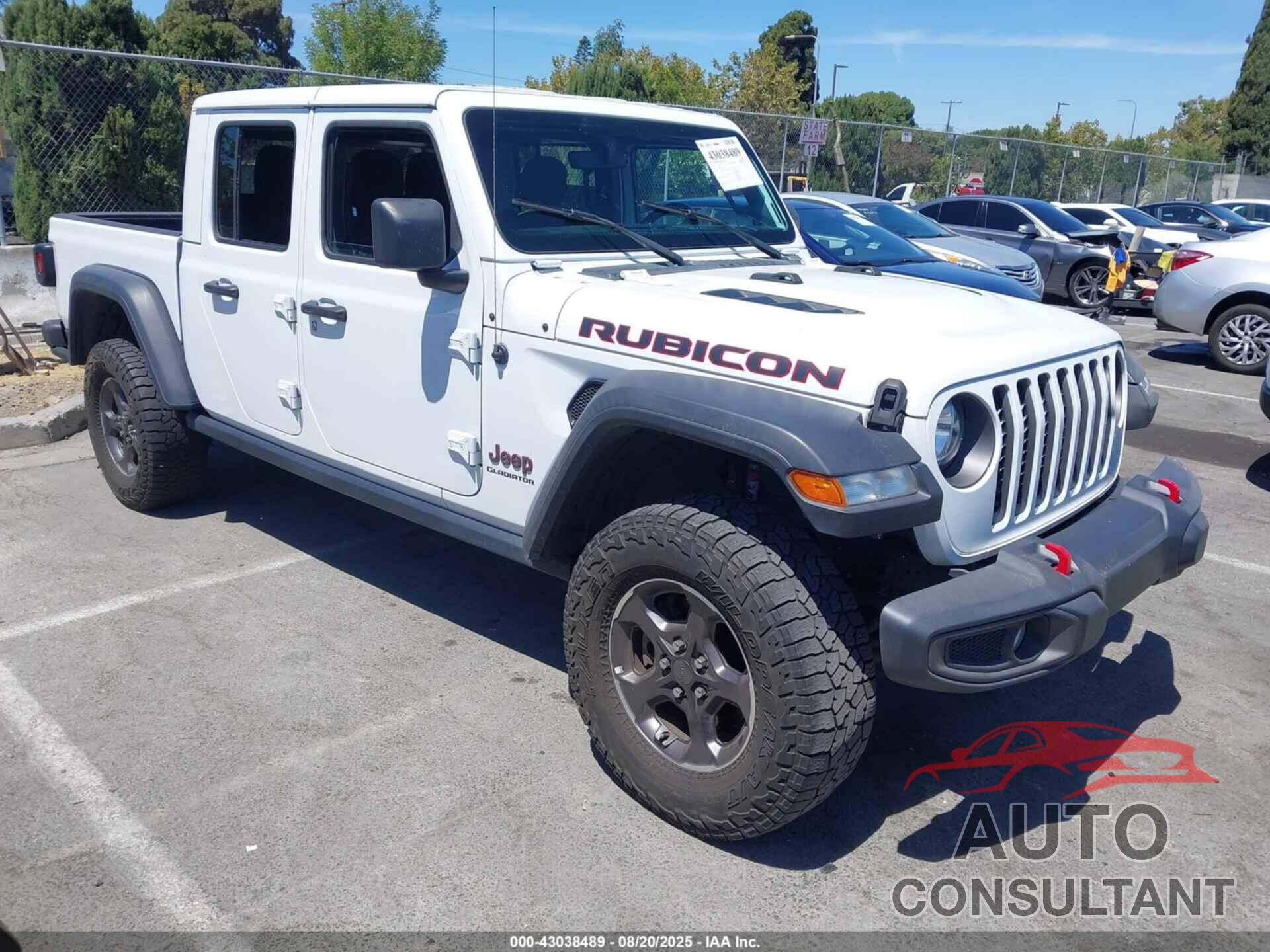 JEEP GLADIATOR 2022 - 1C6JJTBG6NL165240