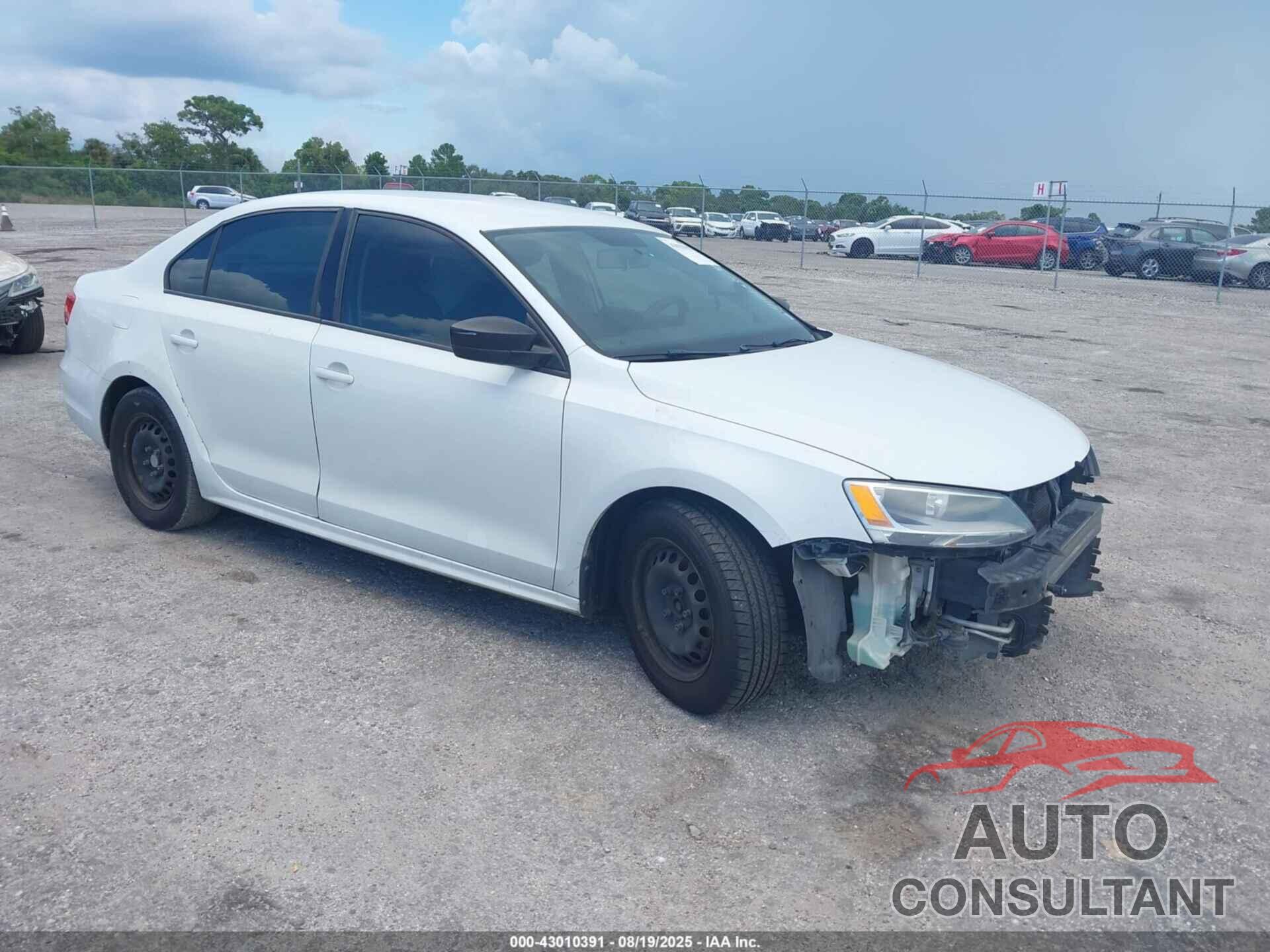 VOLKSWAGEN JETTA 2015 - 3VW2K7AJ3FM410135