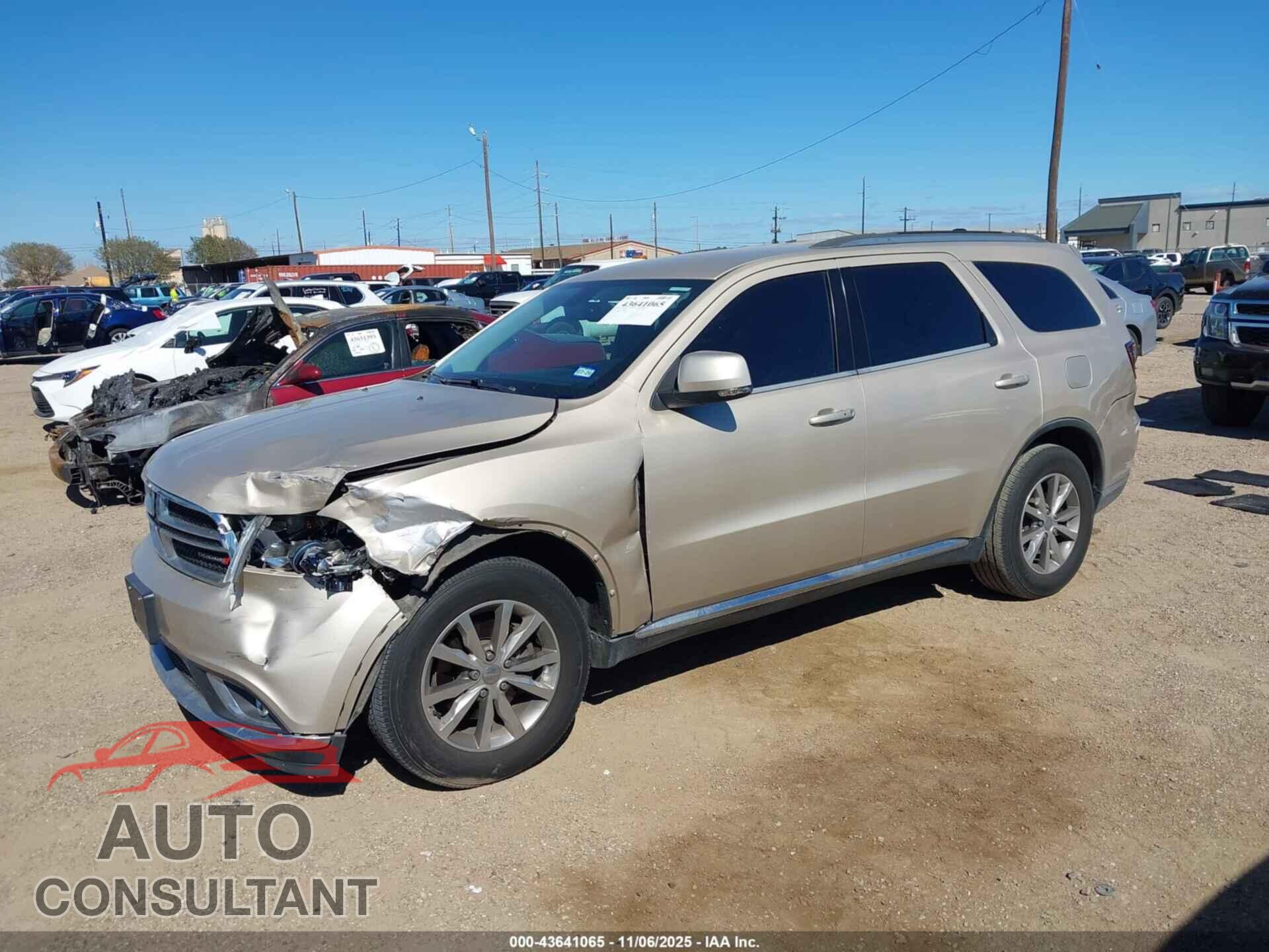 DODGE DURANGO 2015 - 1C4RDHDG4FC127438